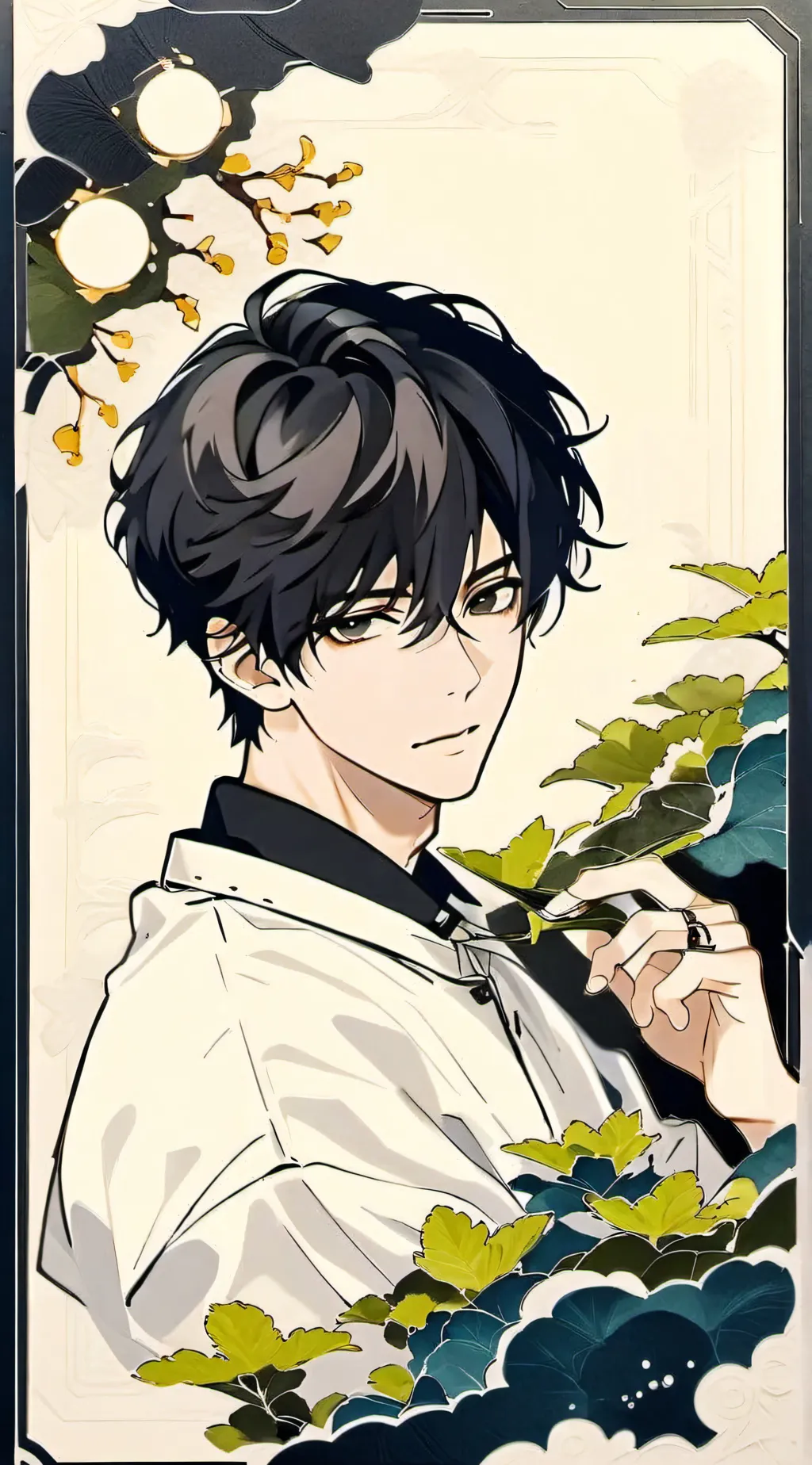 ai character: kasper background