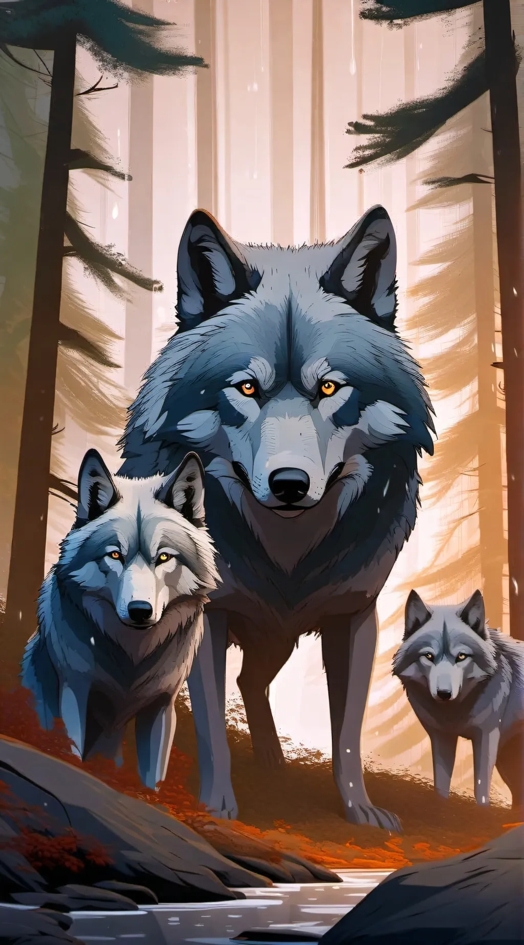ai character: Wolf's background