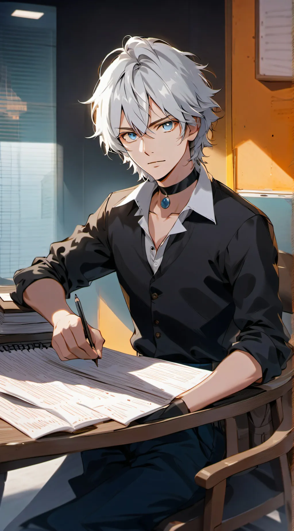 ai character: Logan ￼ background