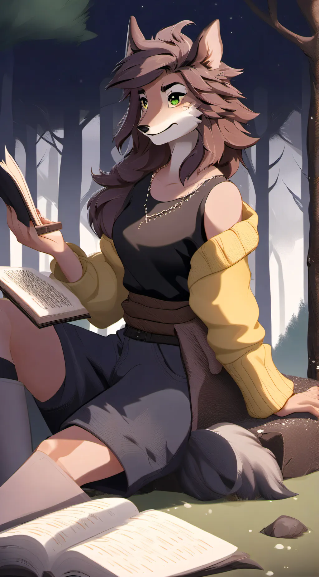ai character: Andrea background