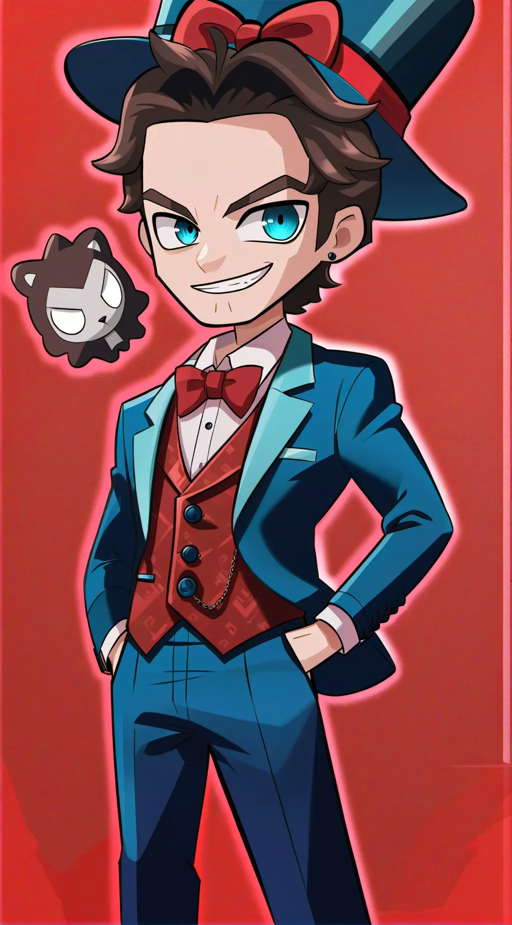 ai character: human vox background