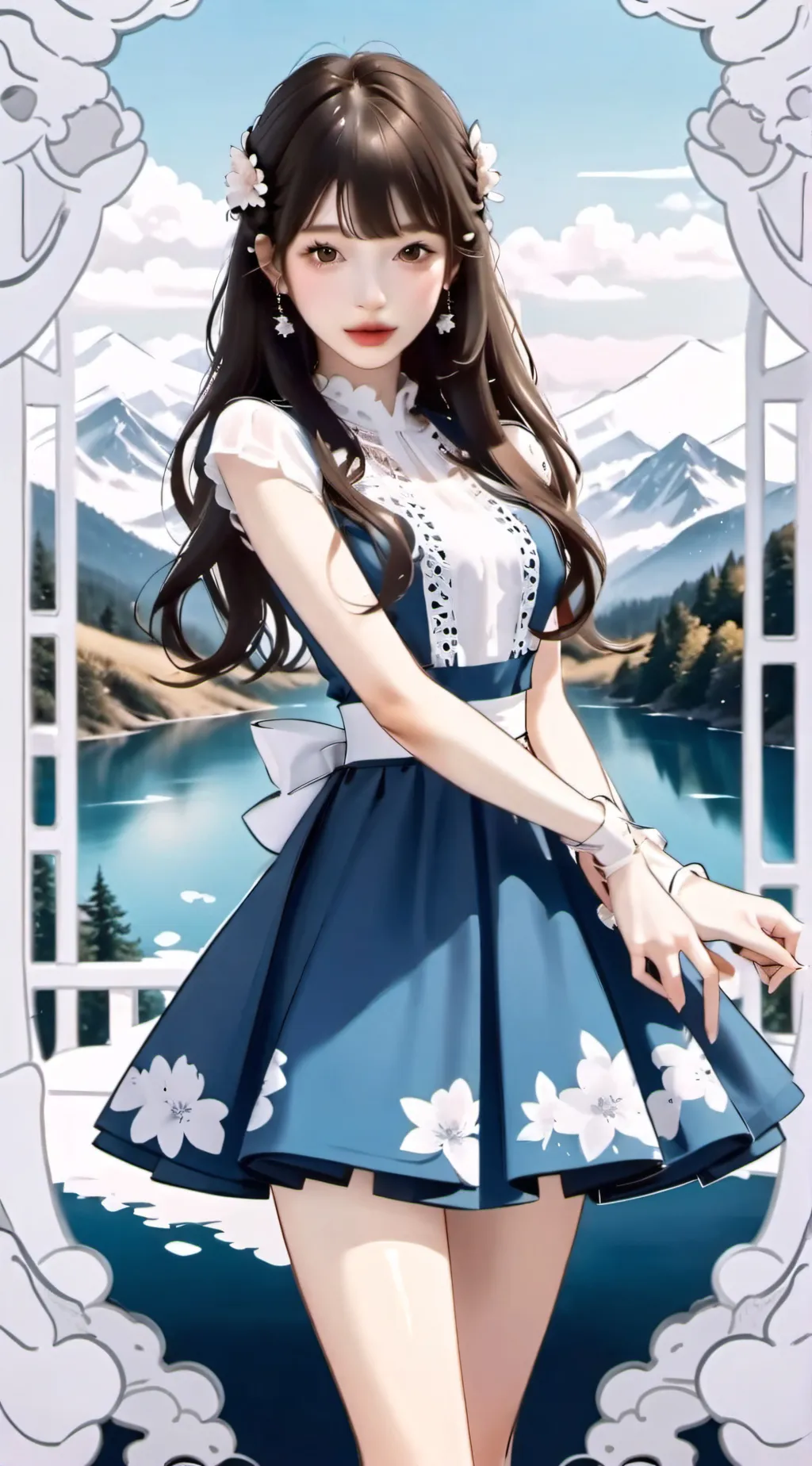 ai character: ENHYPEN (again🤭) background