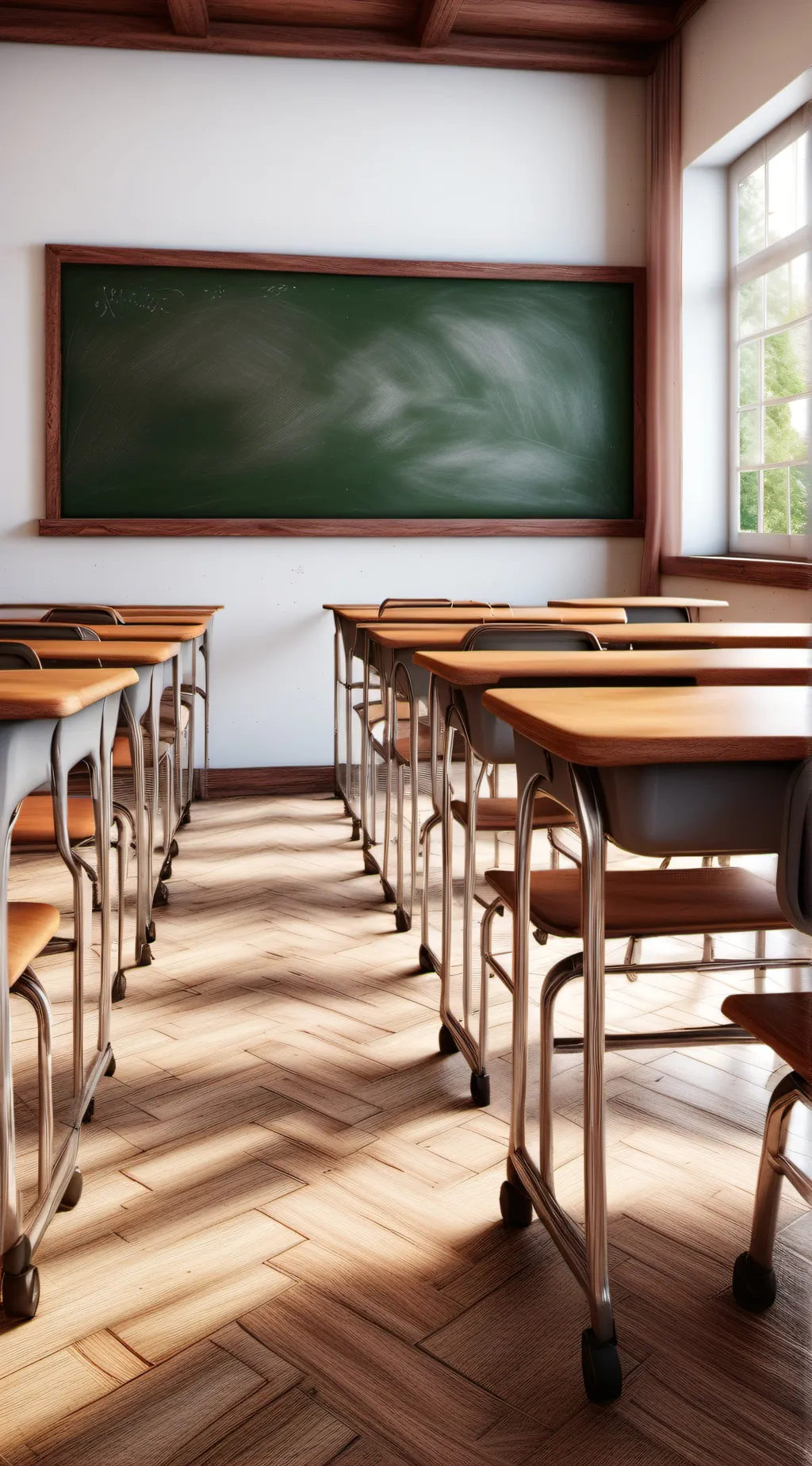 ai character: back to school background
