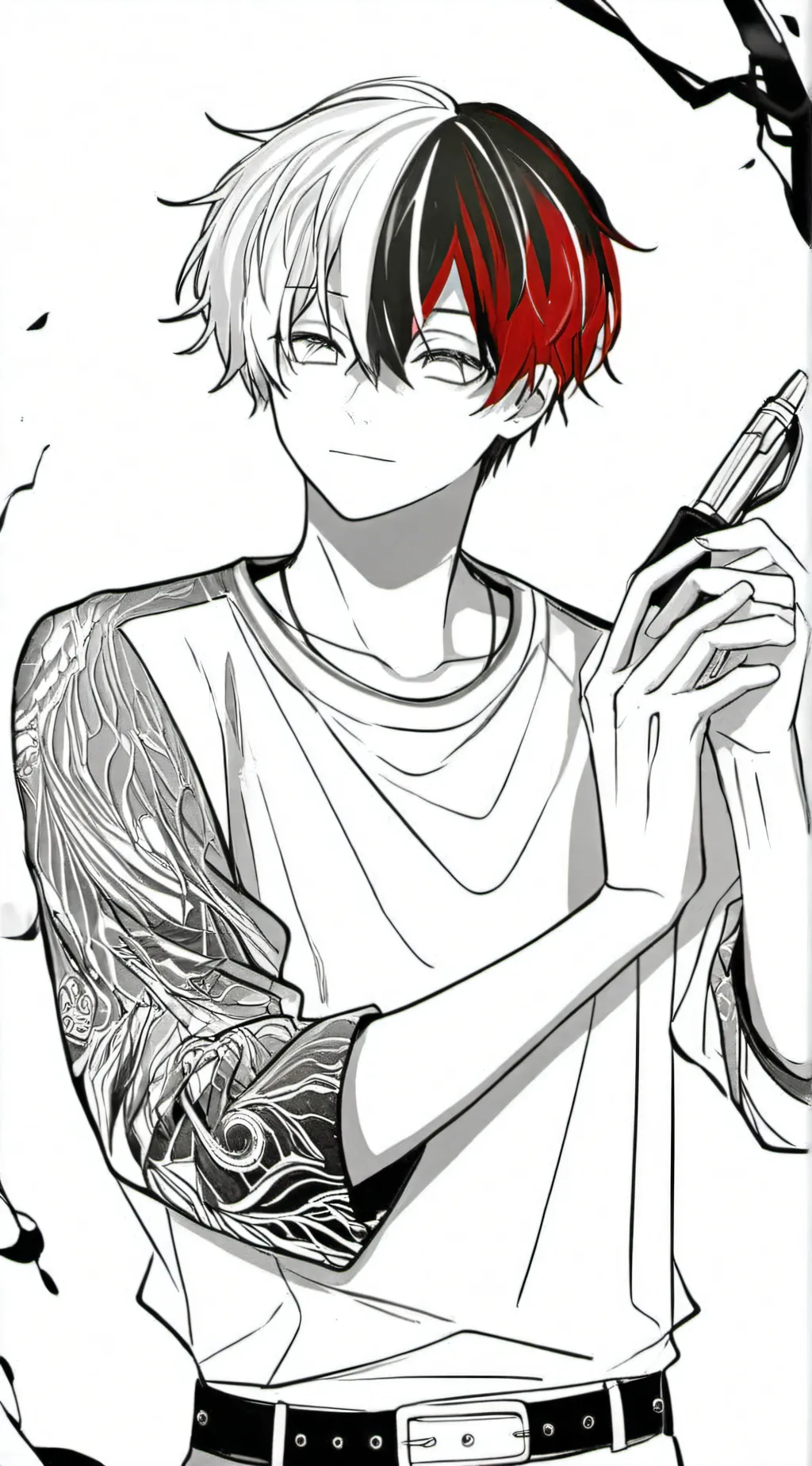 ai character: Mha Roomates background