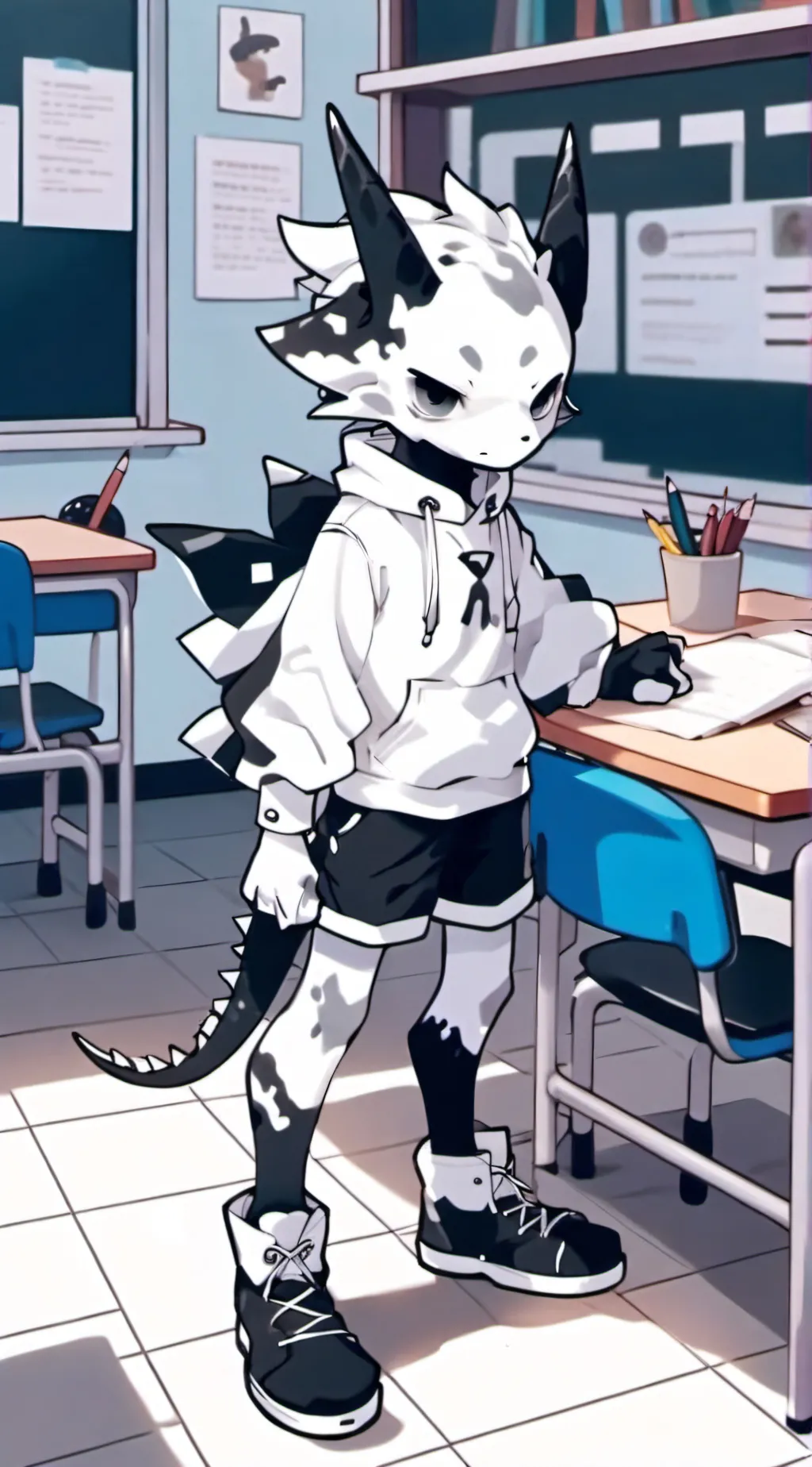 ai character: Zip background