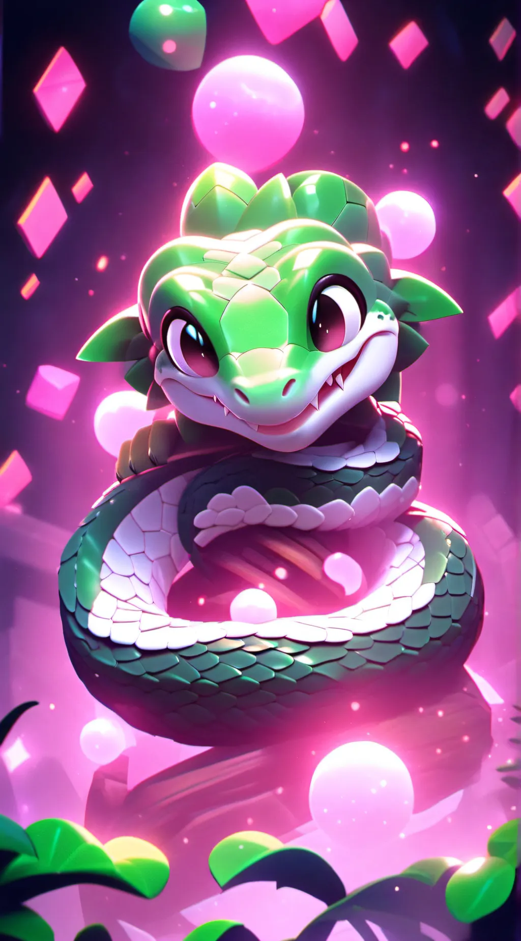 ai character: S.C sillysnake background