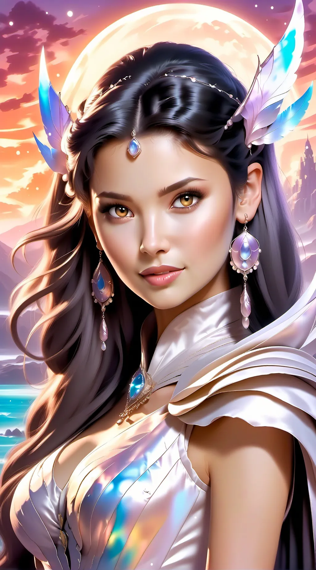ai character: lily background