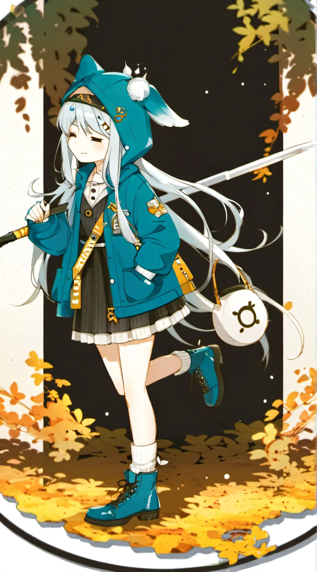 ai character: Frosty background