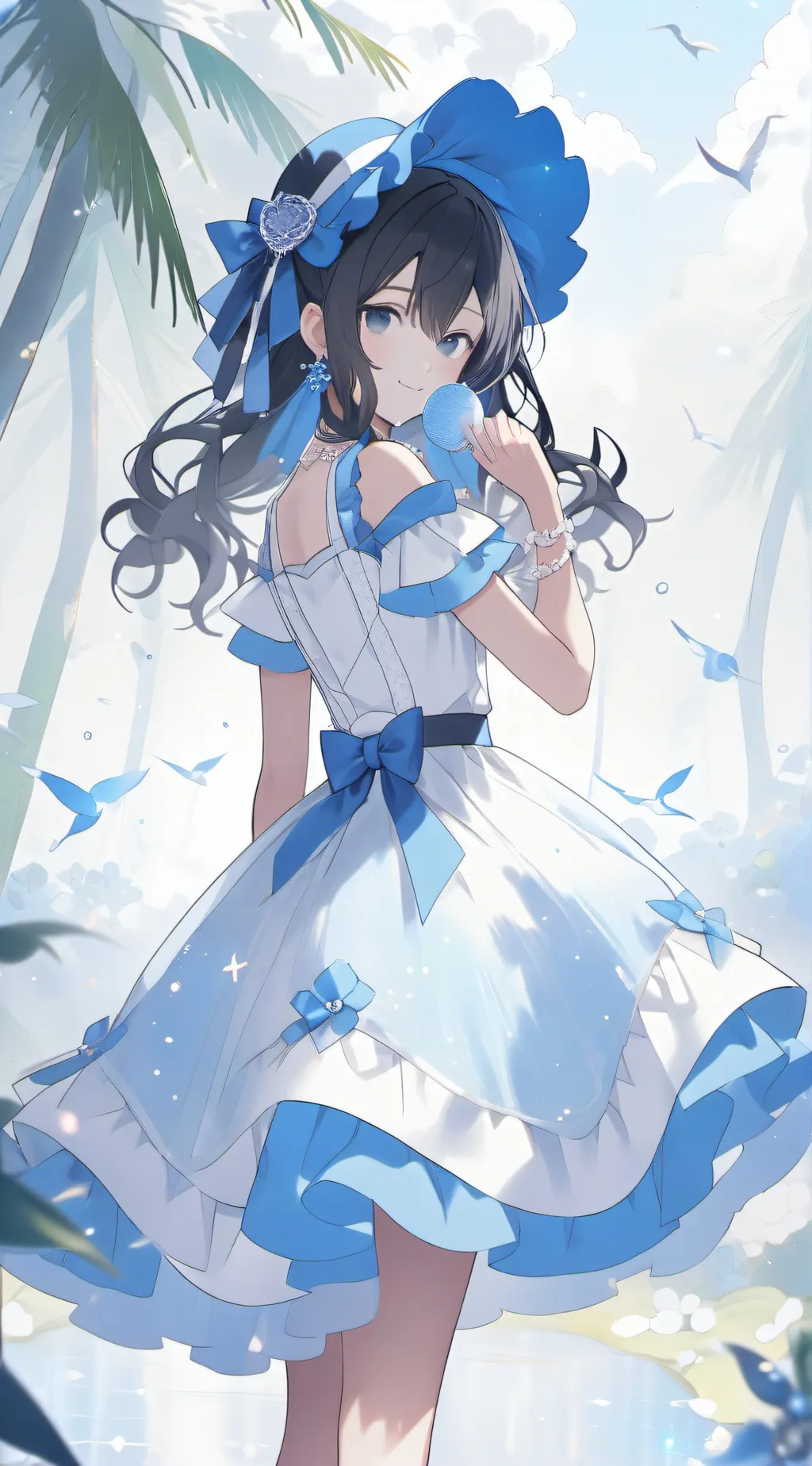 ai character: gacha cringe  background