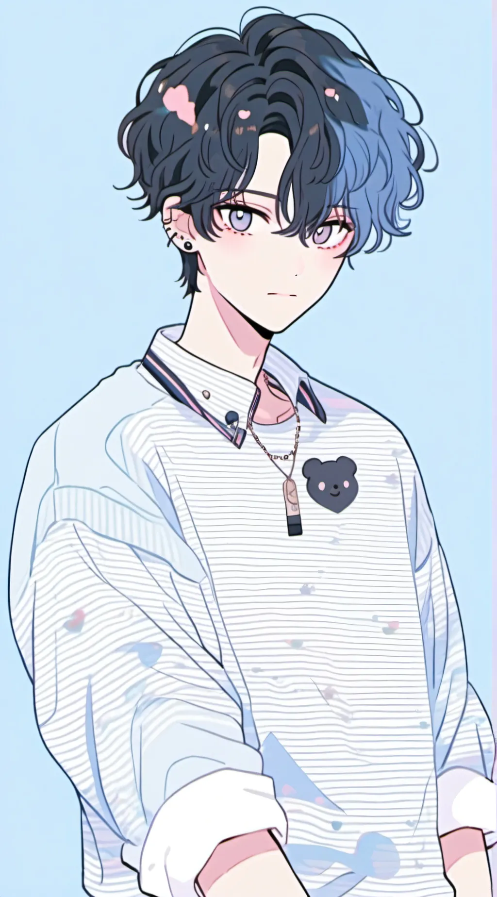 ai character: ein background