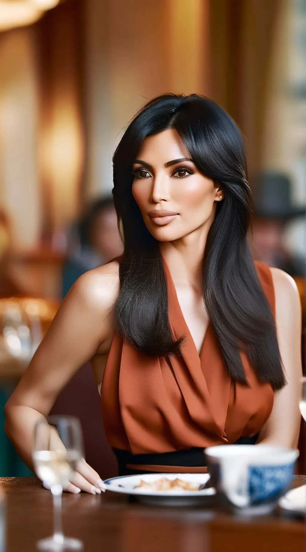 ai character: Kim background
