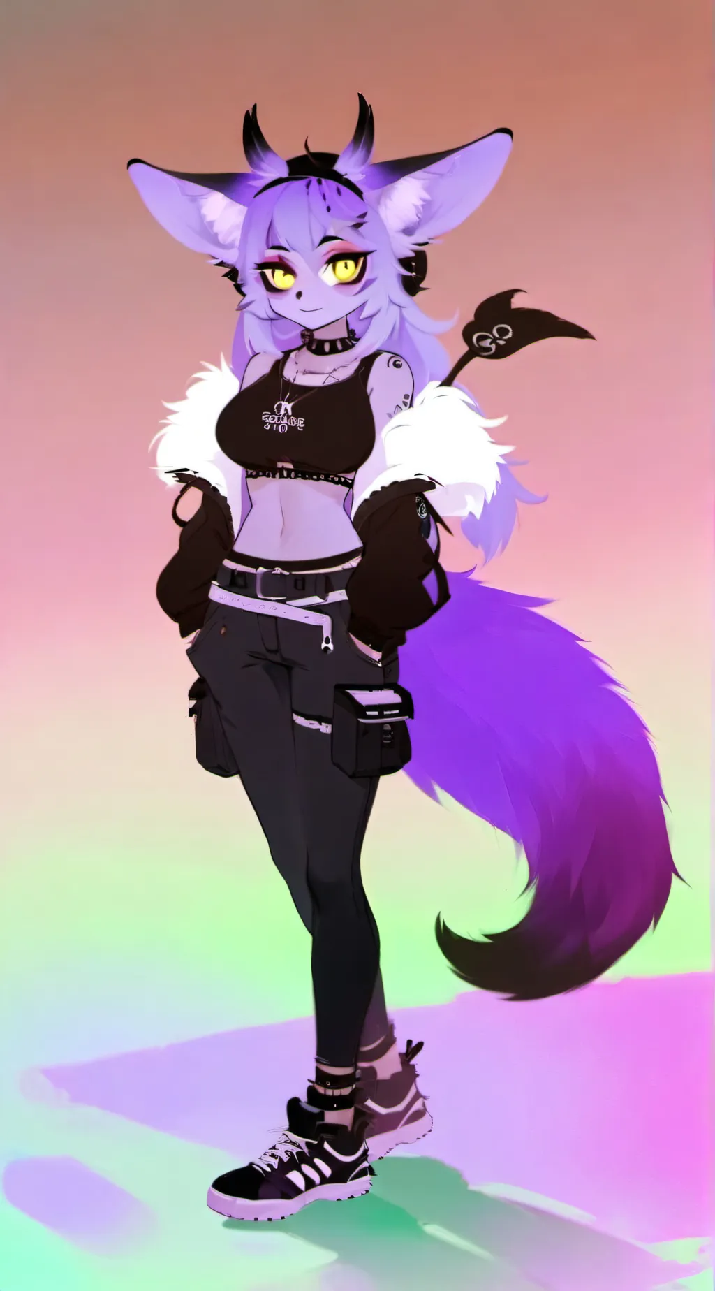 ai character: novy background