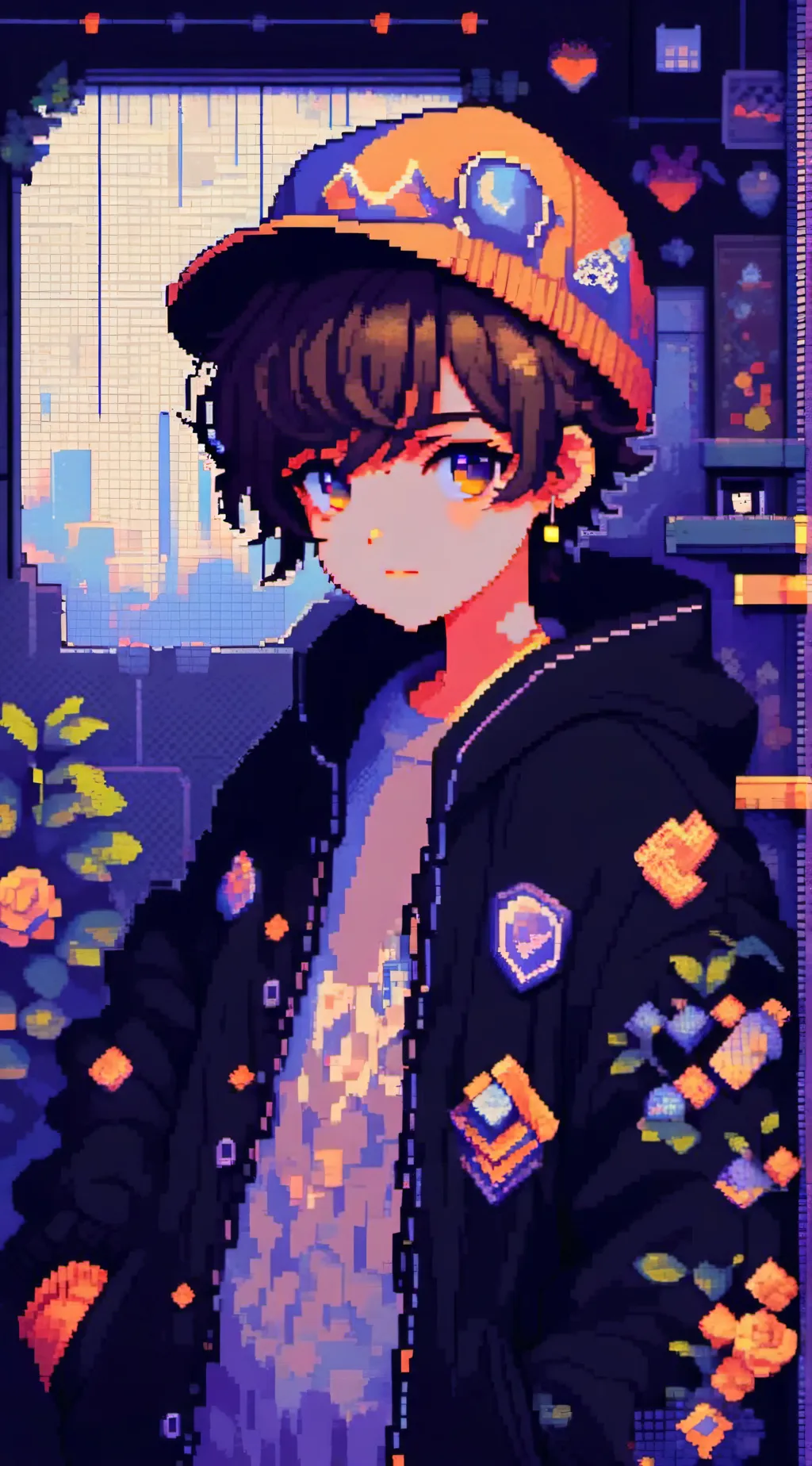 ai character: Life background