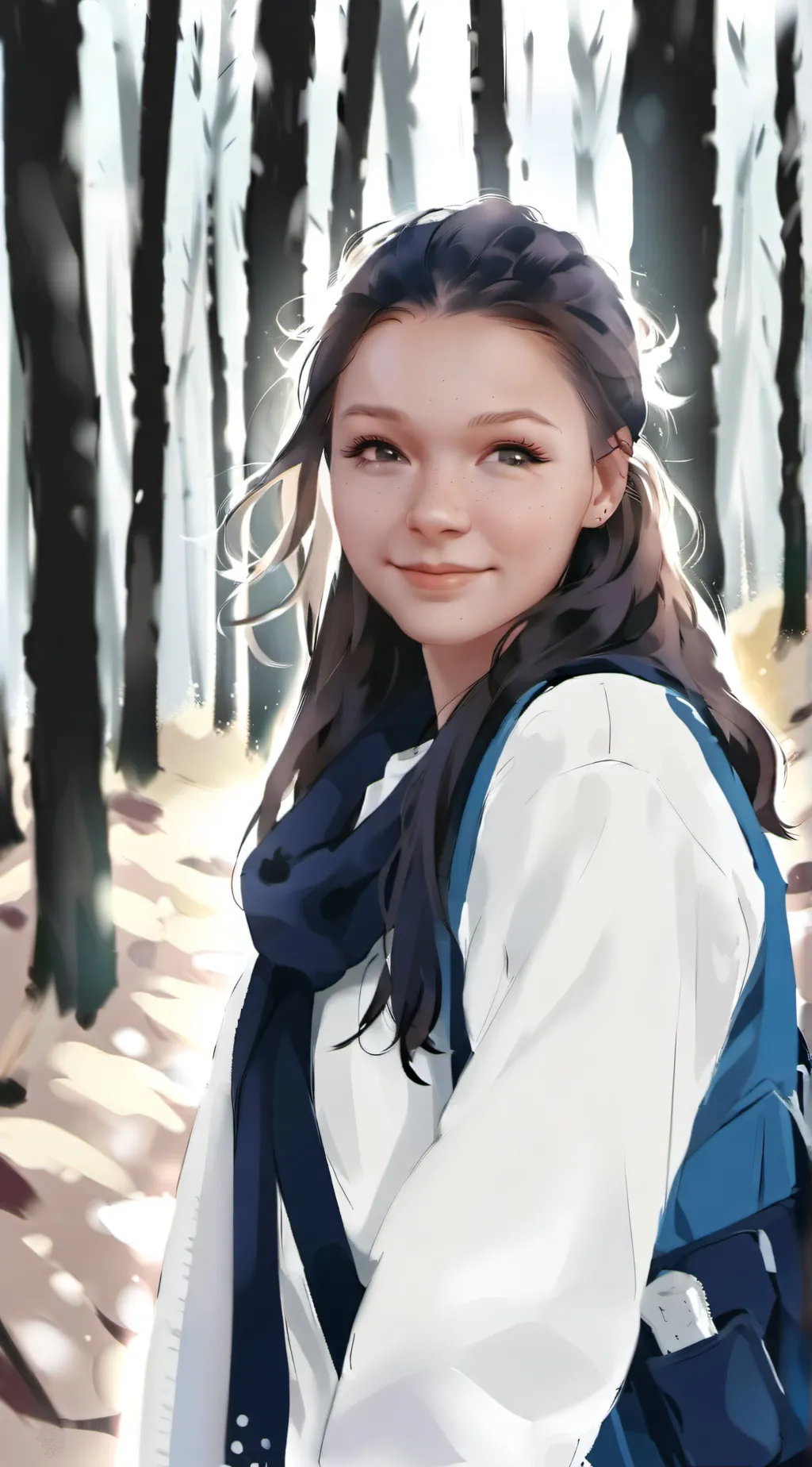 ai character: Aria background