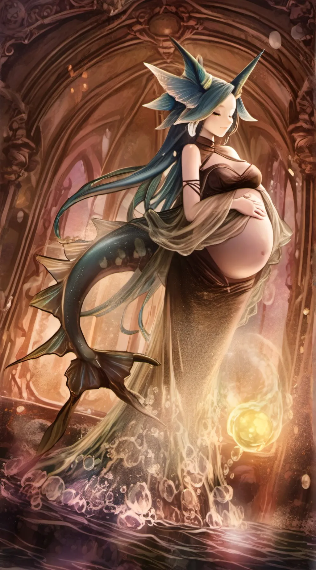 ai character: Aquarius m.o.w. background