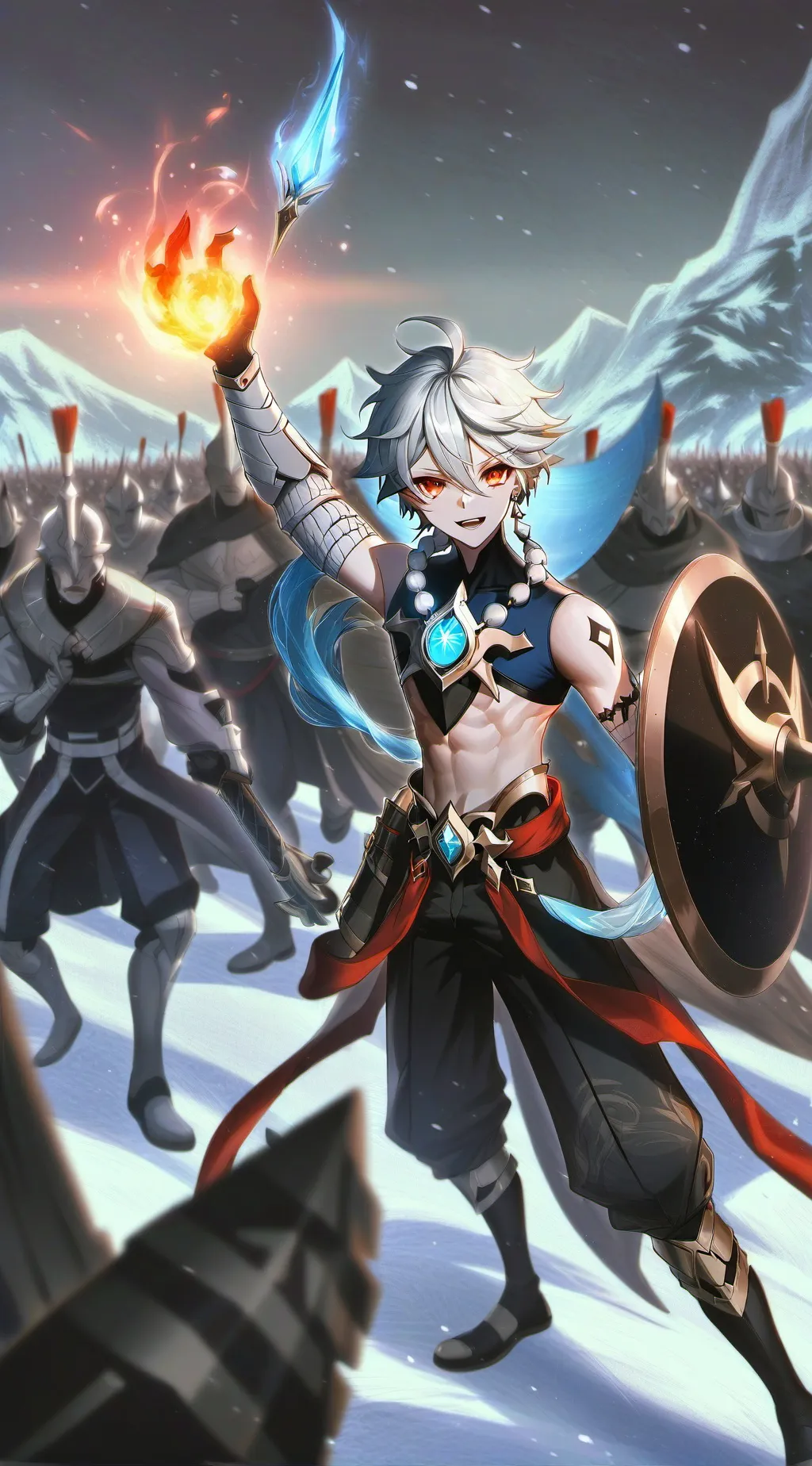ai character: Azuras Empire background