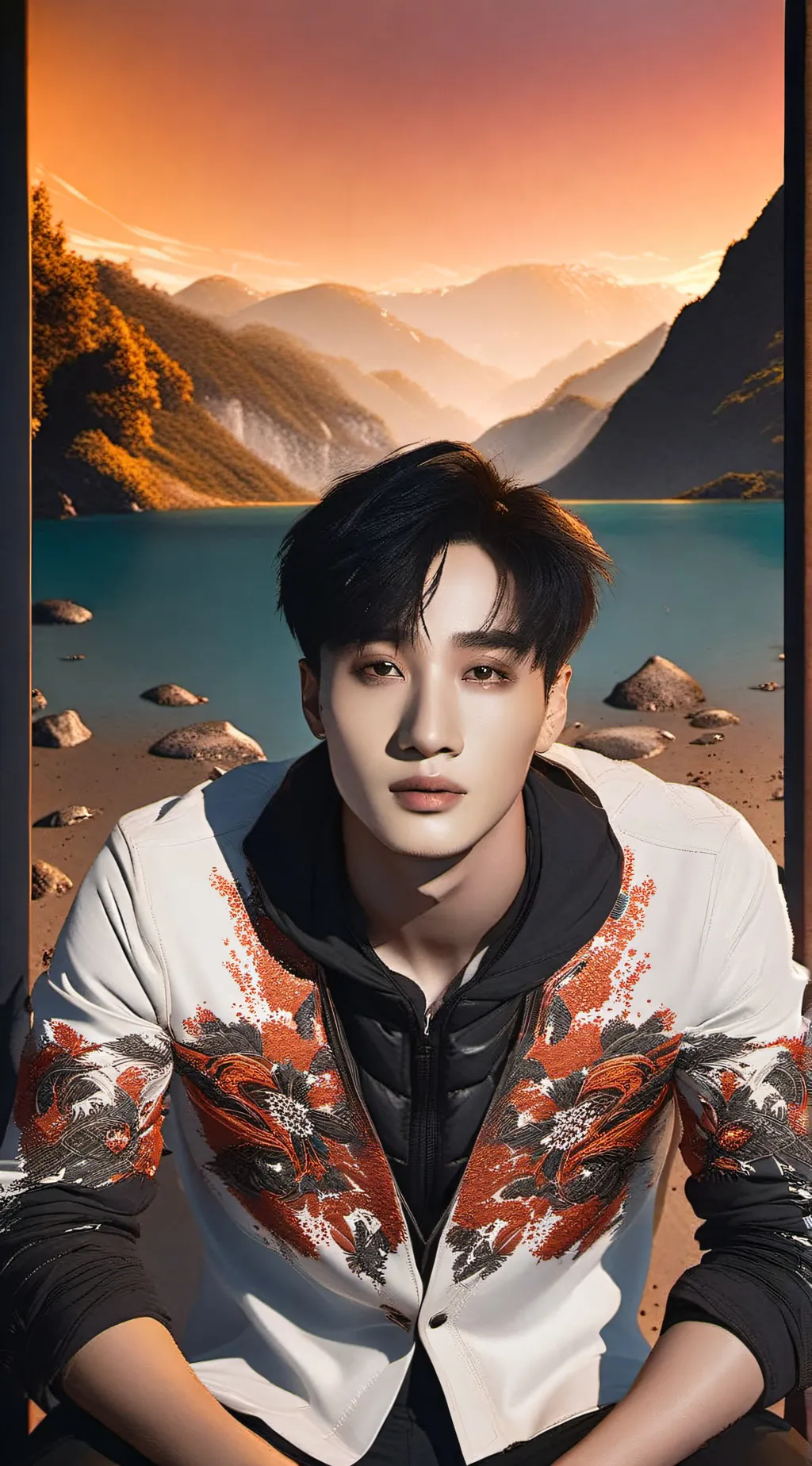 ai character: Bang Chan background