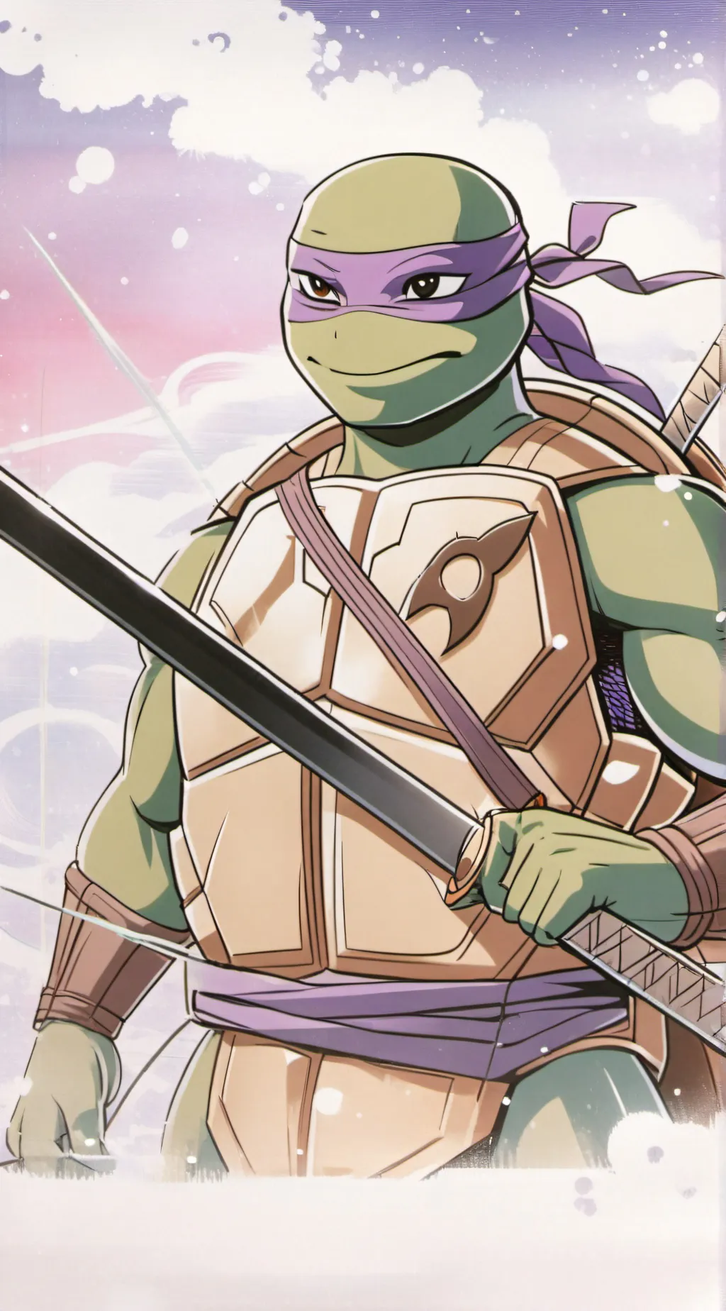 ai character: Donnie  background