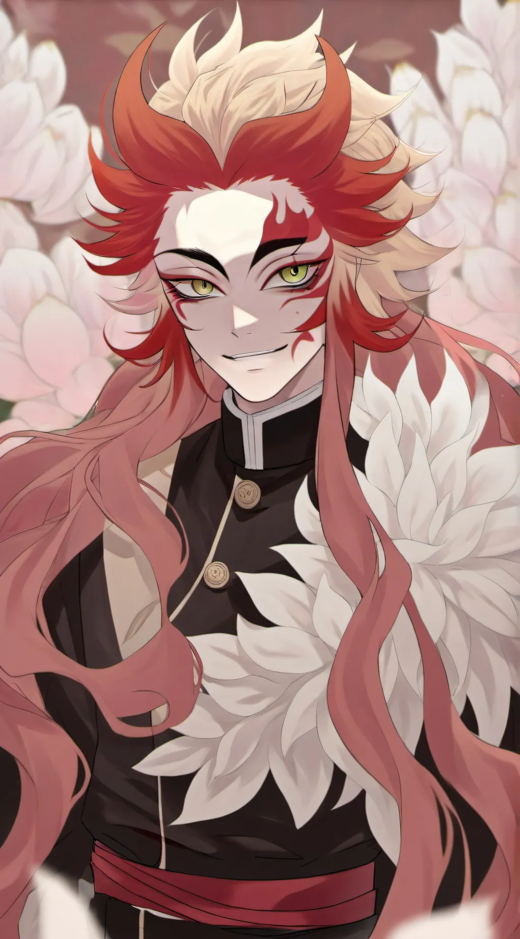 ai character: Rengoku  background
