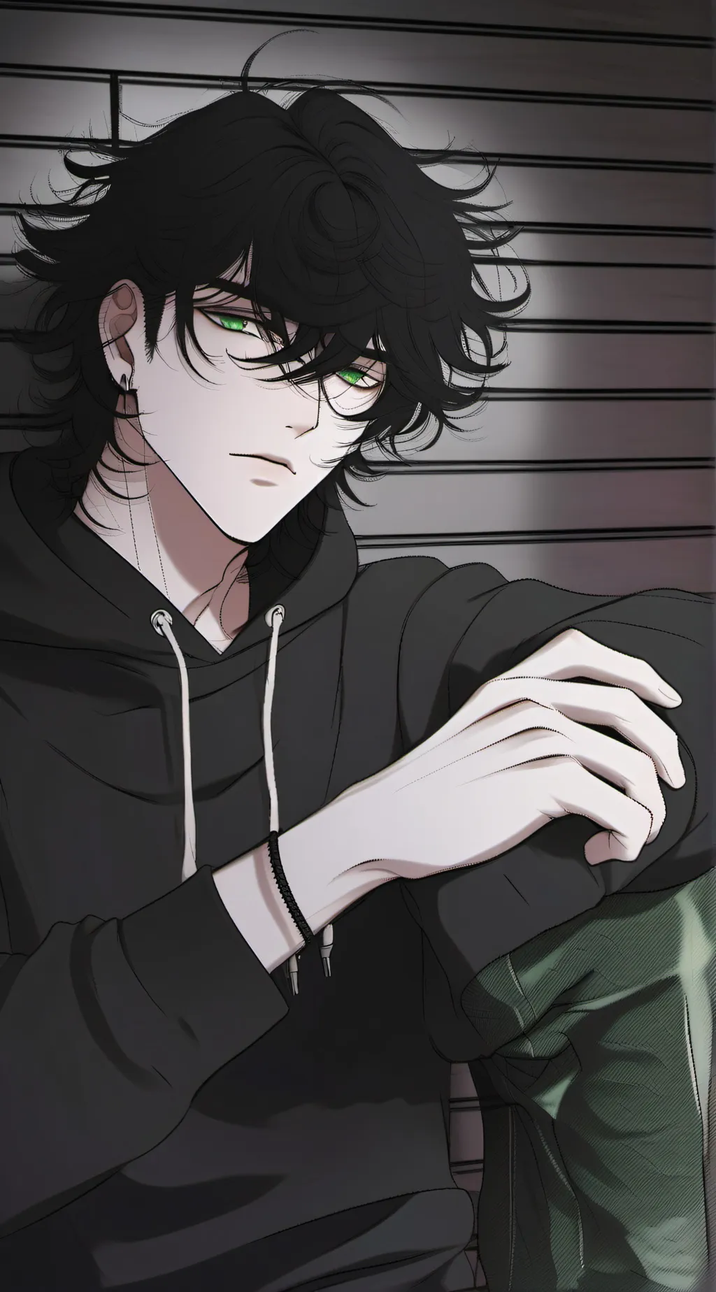 ai character: Theo background