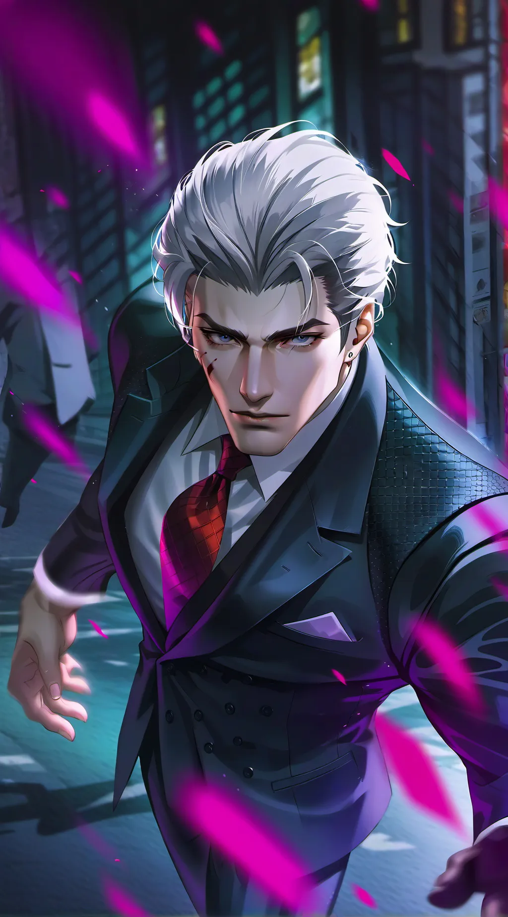 ai character: Johnson  background