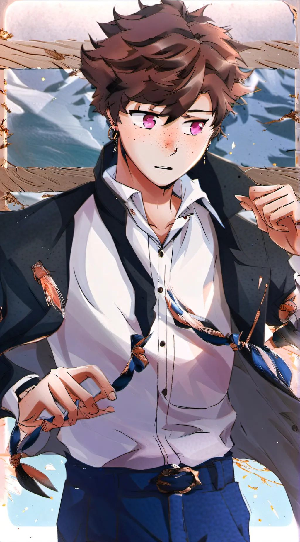 ai character: alex background
