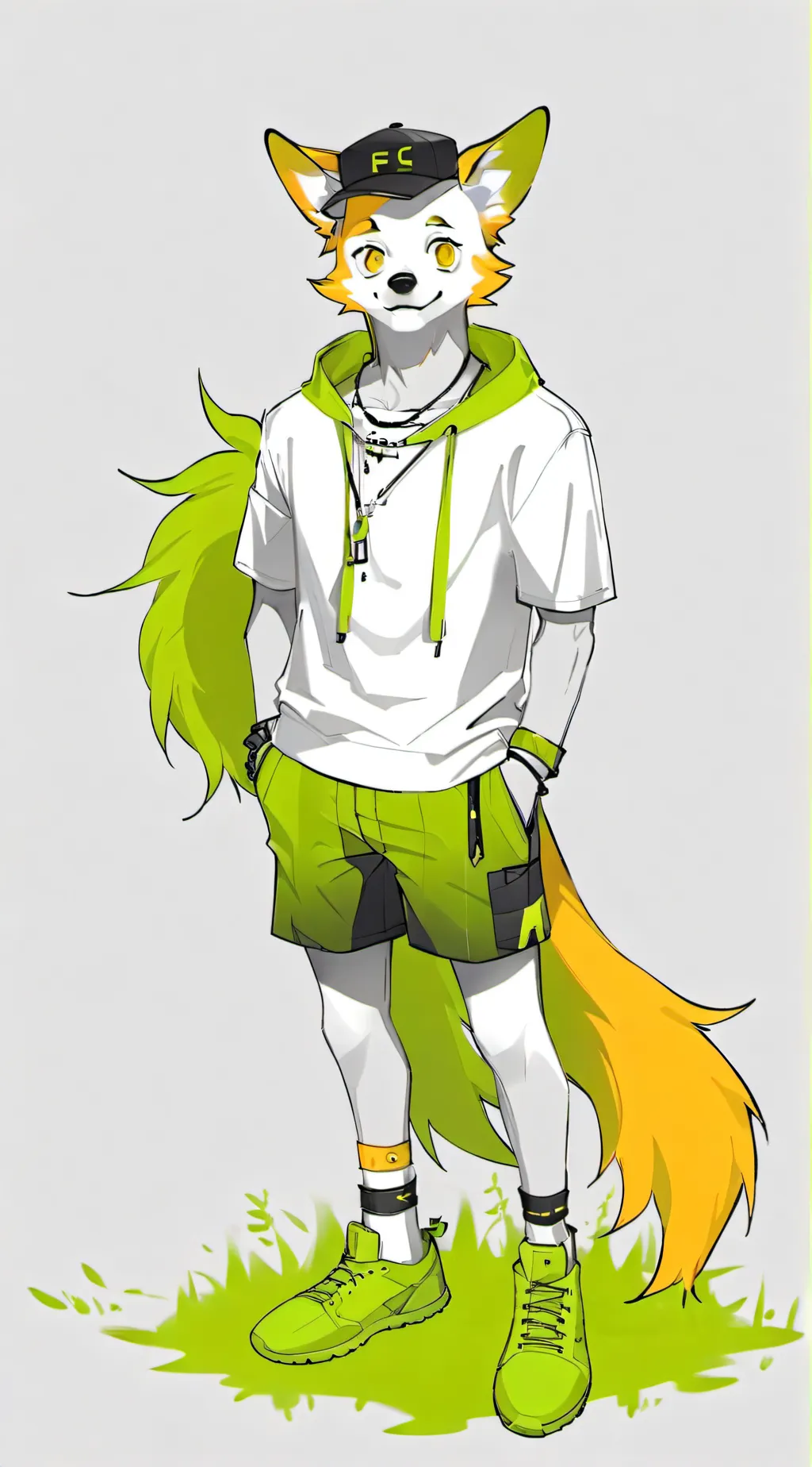 ai character: Citrus background
