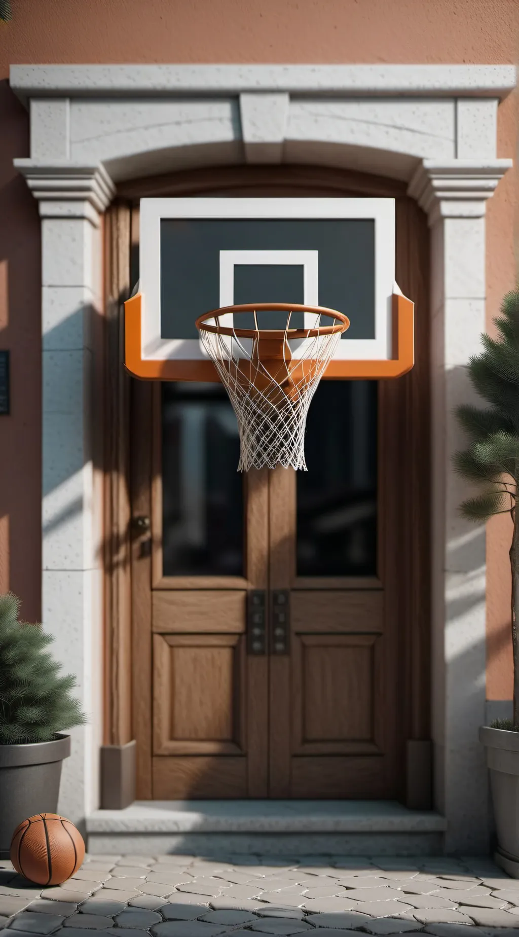 ai character: Your basketball  background