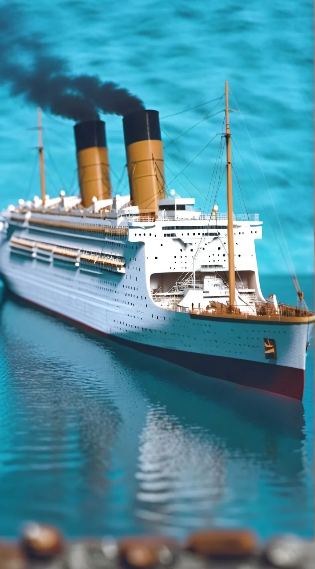 ai character: HMMS BRITTANIC background