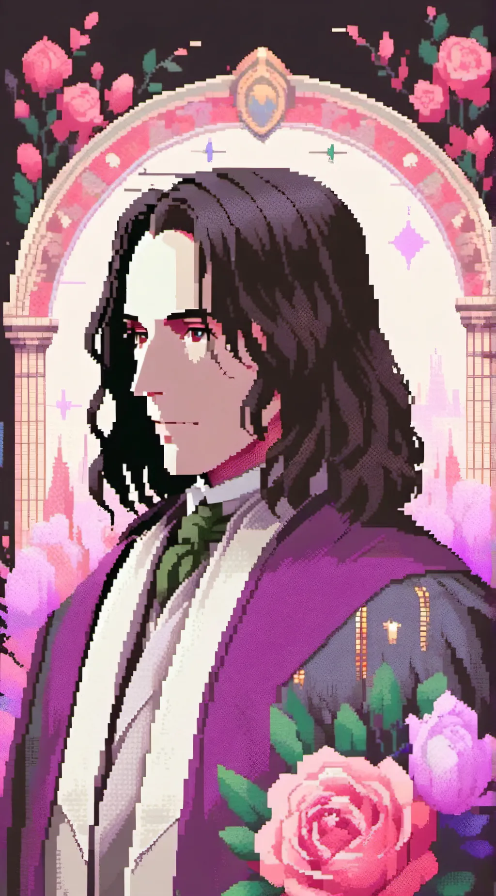 ai character: Hogwarts  background