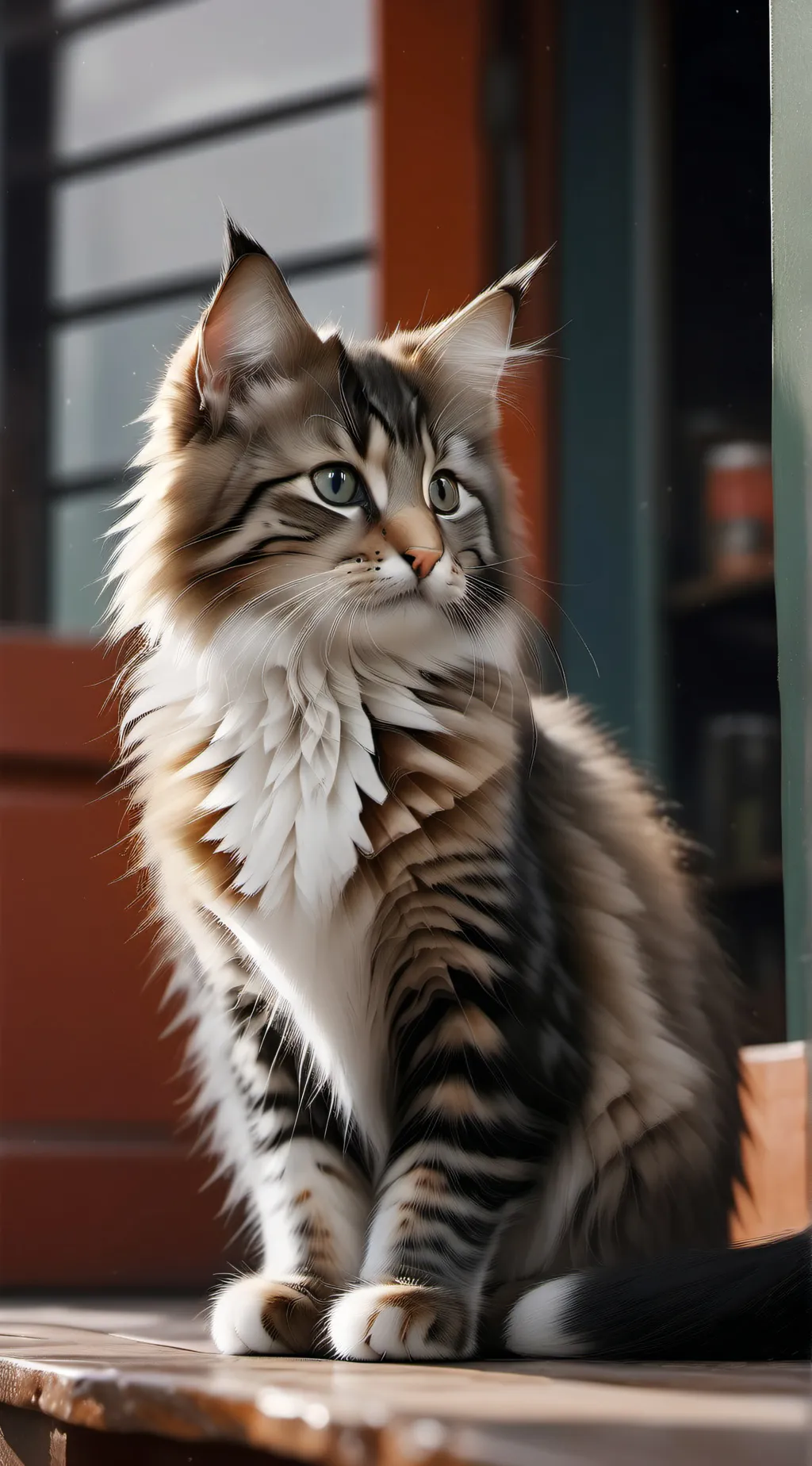 ai character: Kitty background