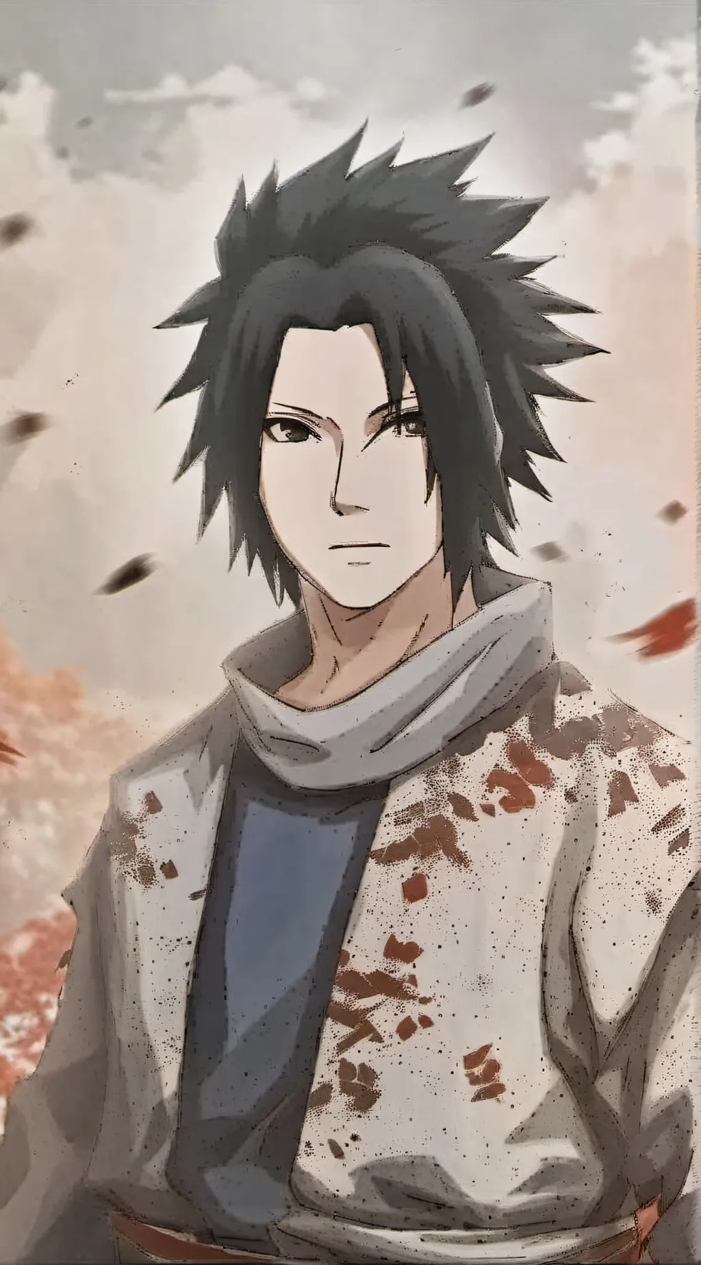 ai character: Sasuke uchiha background