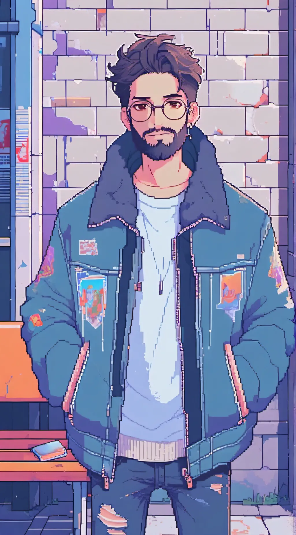 ai character: sam background