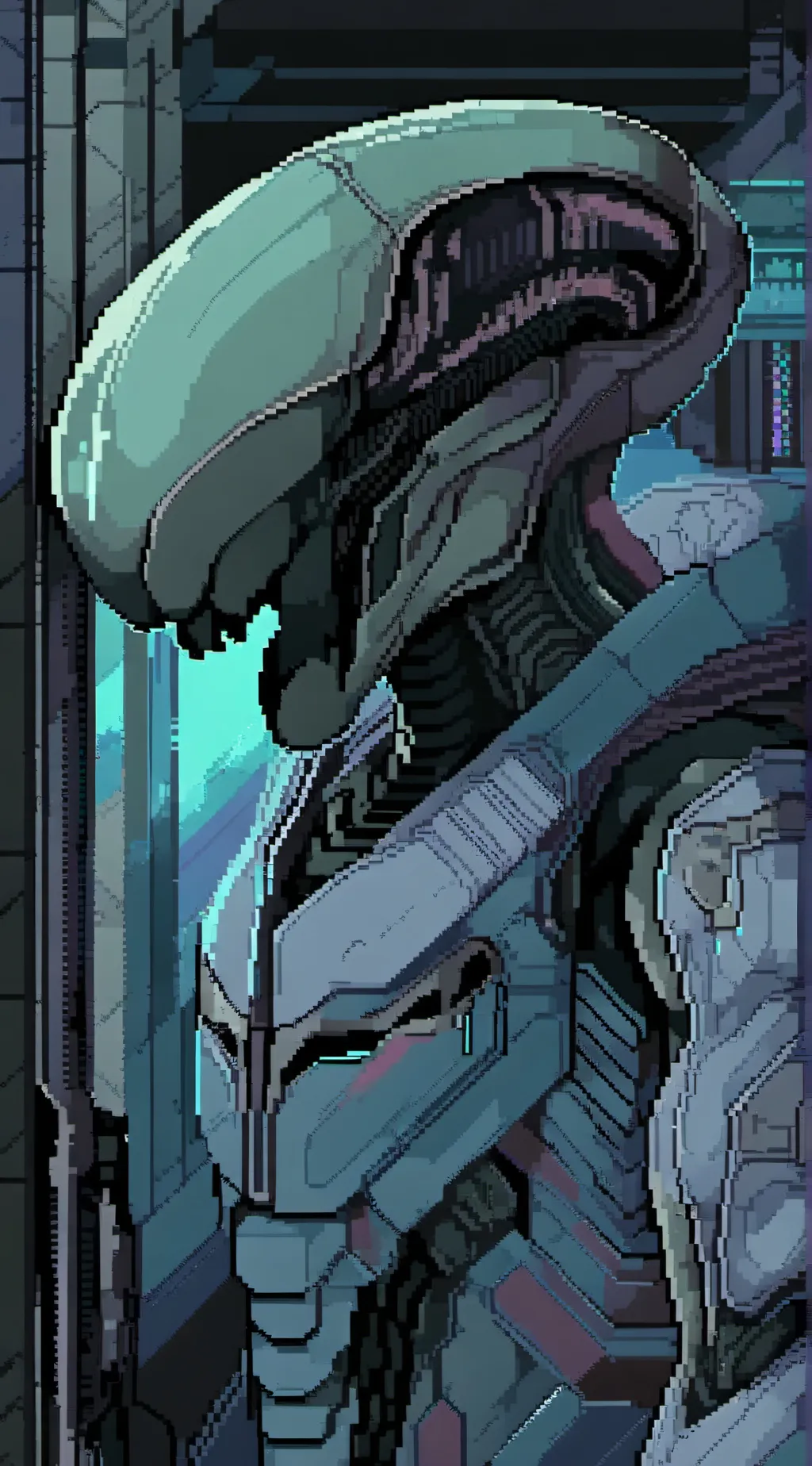 ai character: Space incident  background