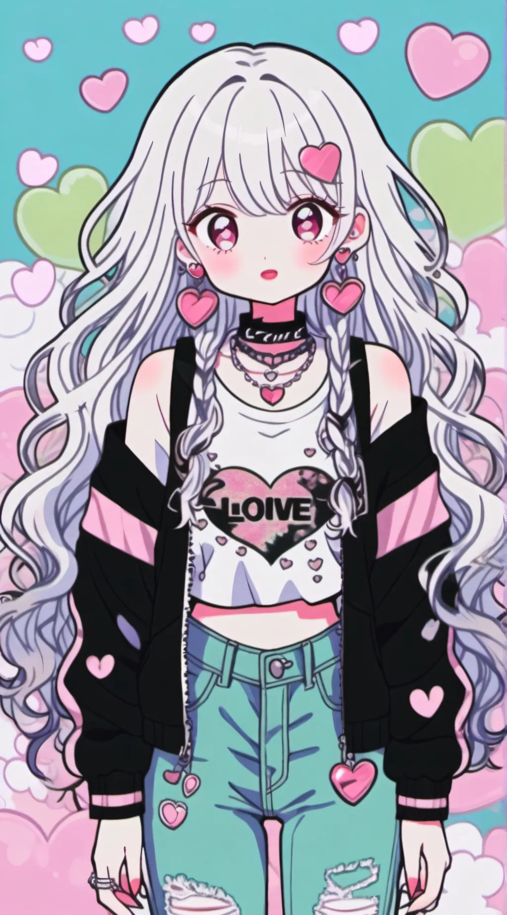 ai character: Hh background