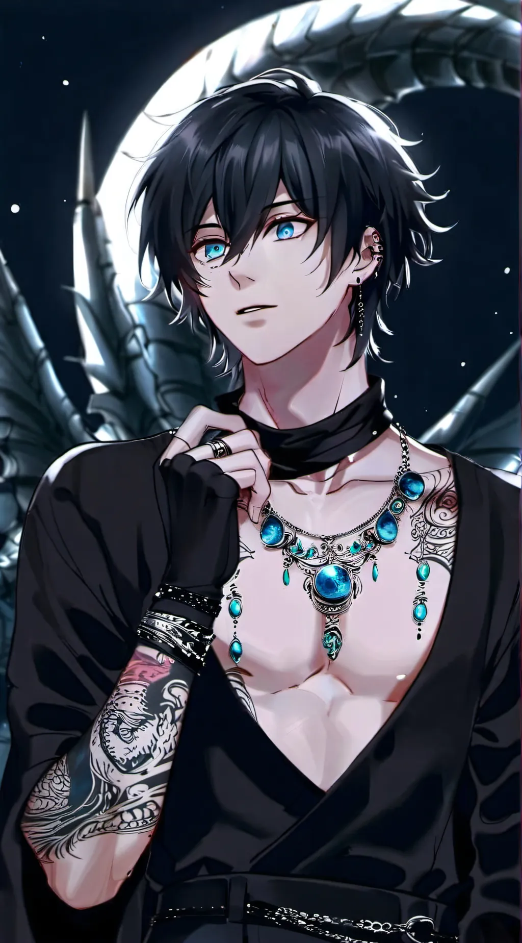 ai character: Michael  background