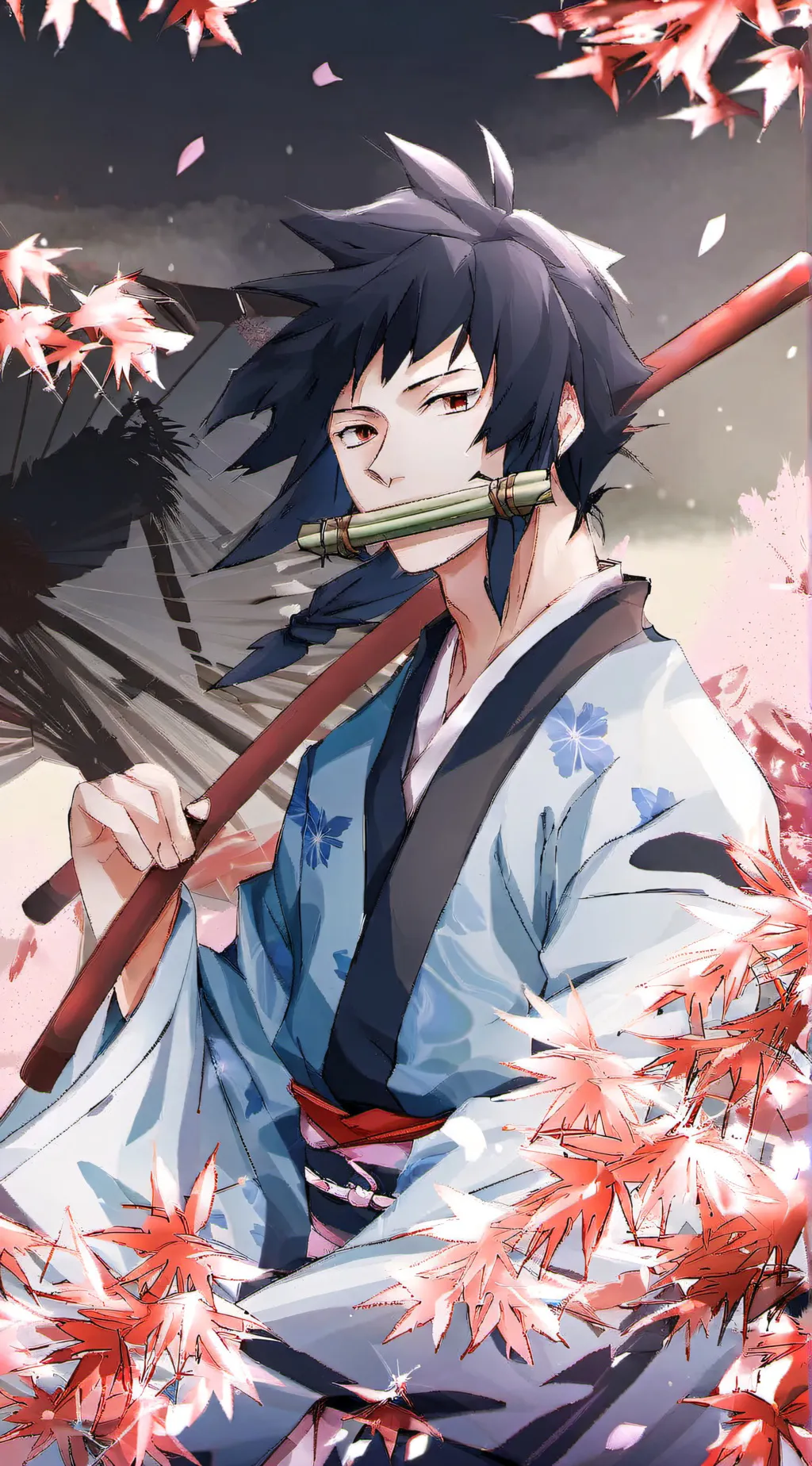 ai character: Giyuu Tomioka background