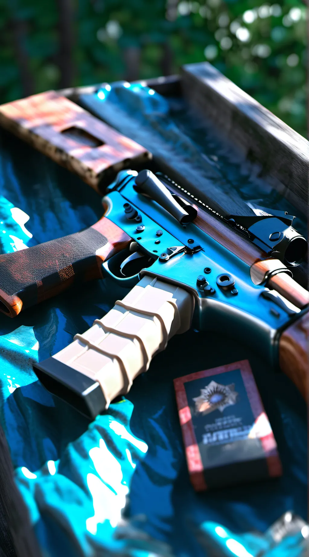 ai character: Alex the ak47 background