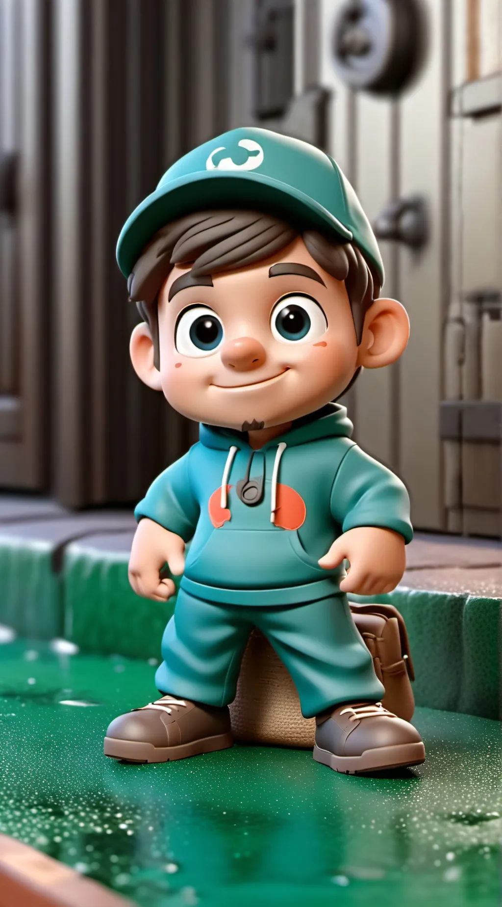 ai character: little timmy background