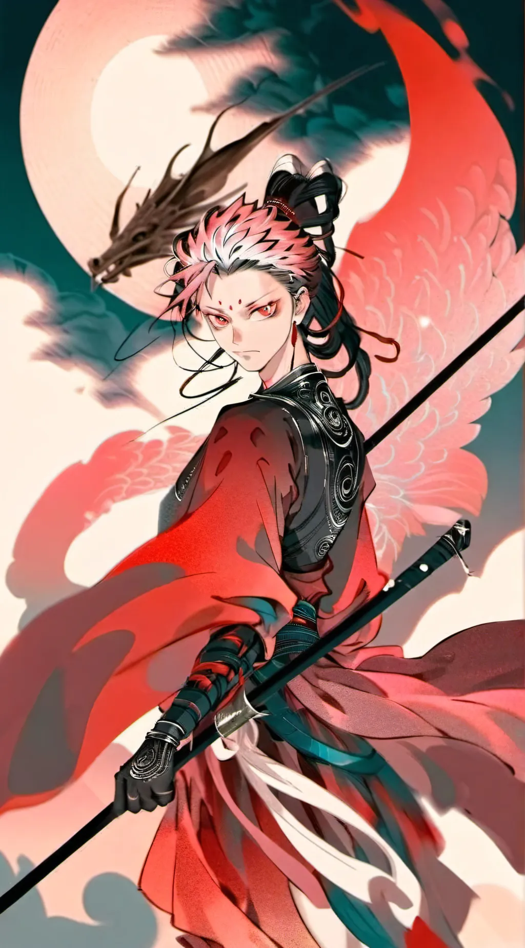 ai character: sukuna  background