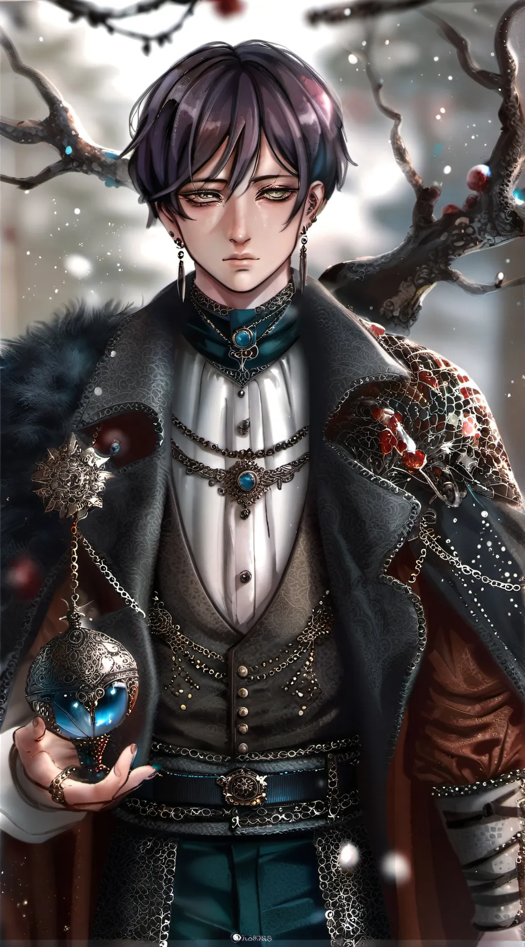 ai character: GEo background