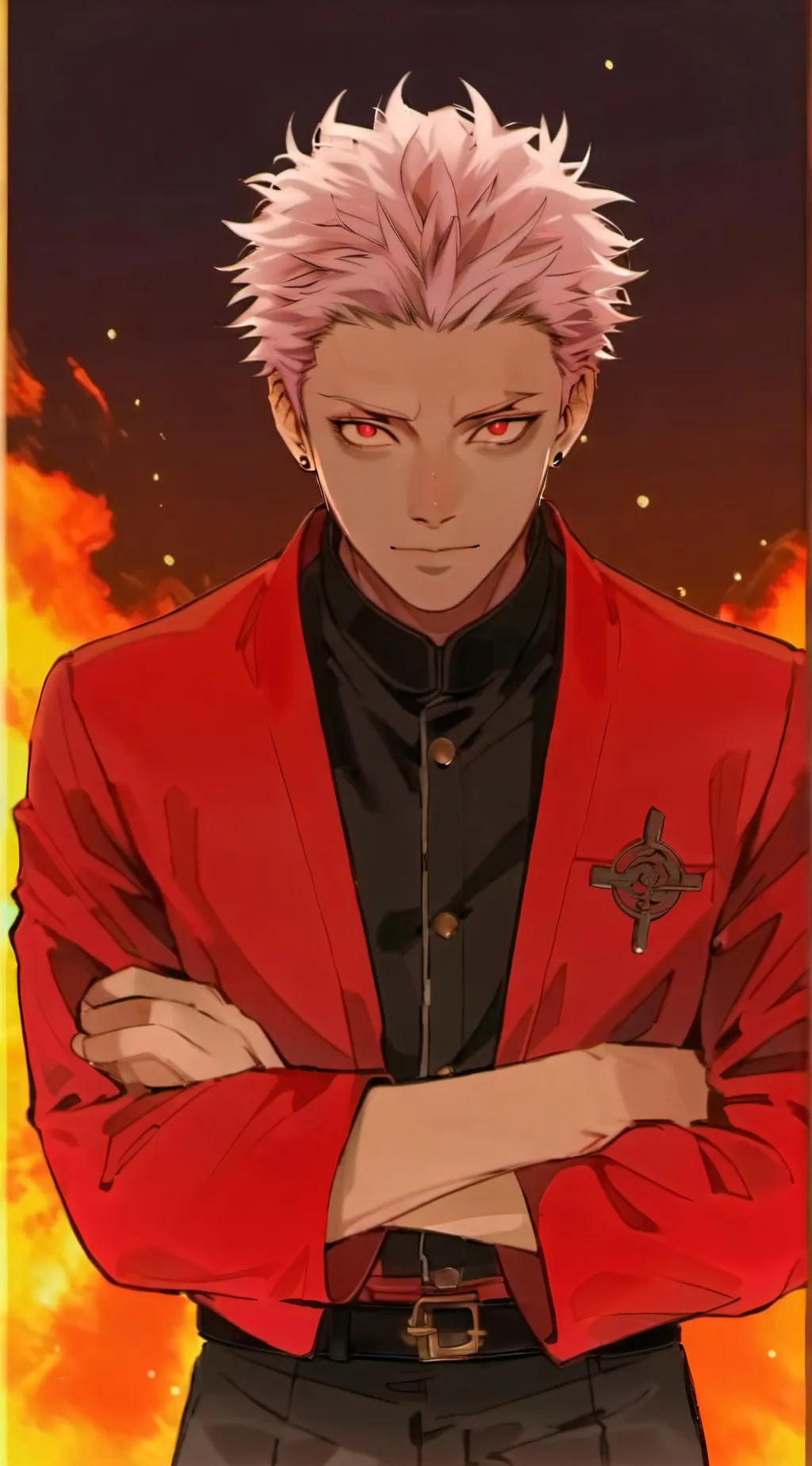 ai character: Sukuna  background