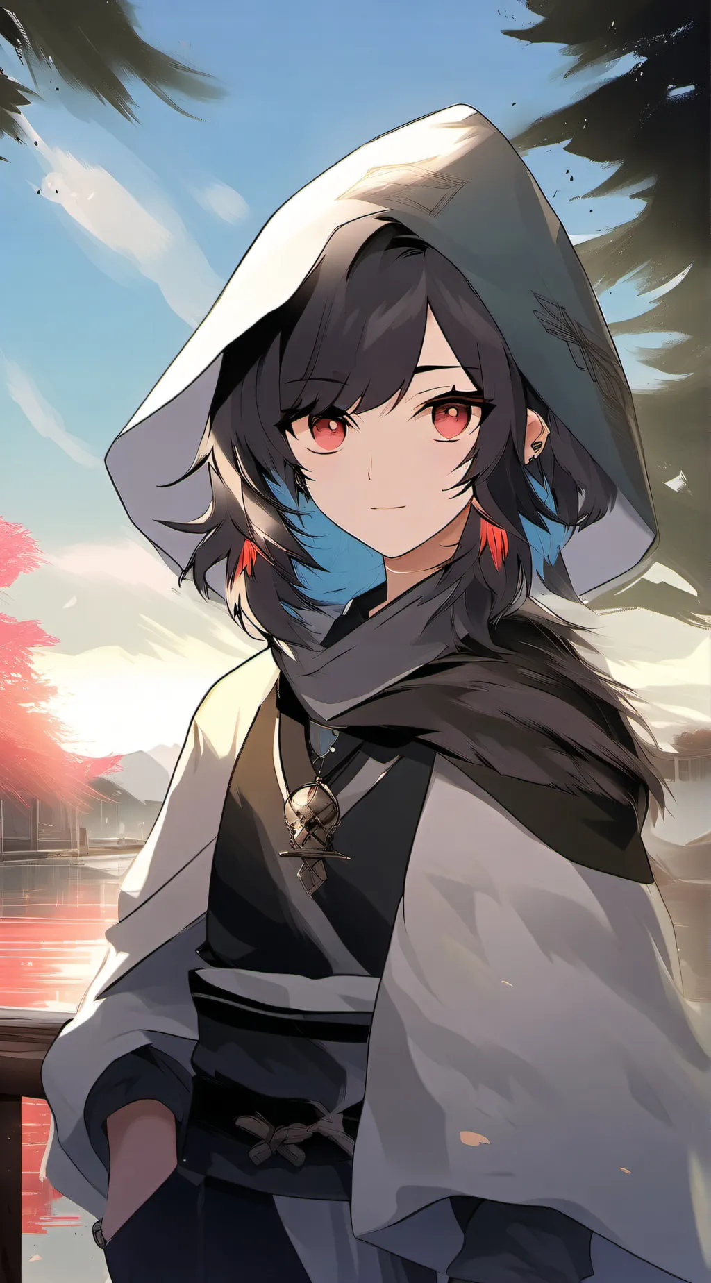 ai character: Xister  background