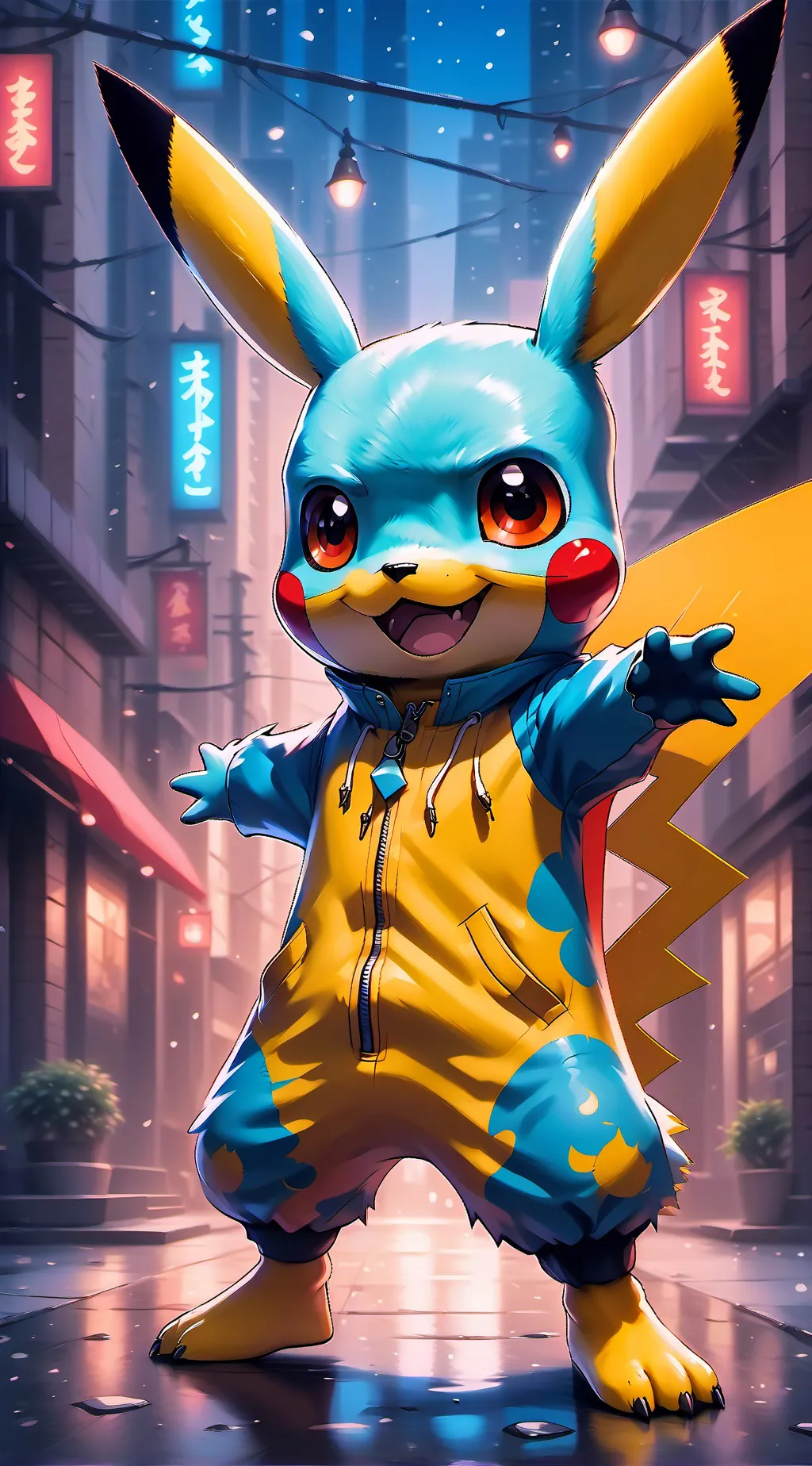 ai character: mha  background