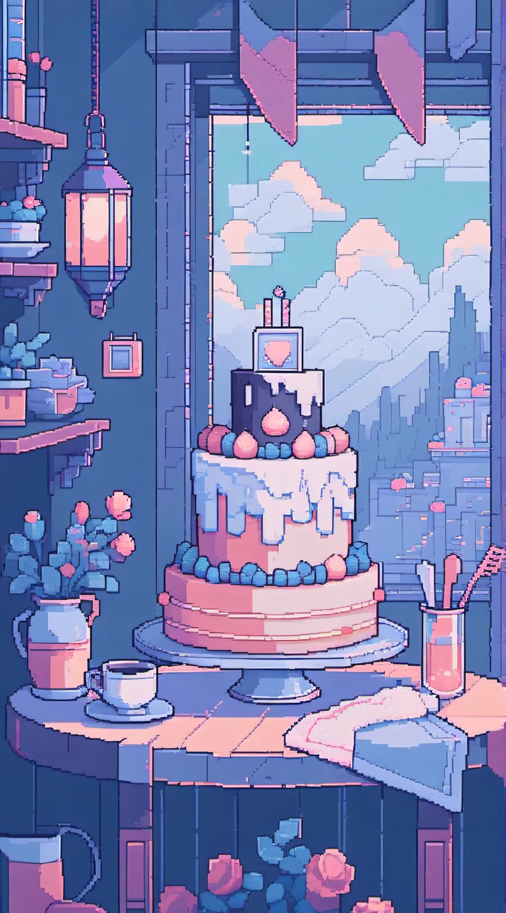 ai character: Announcements >:3 background