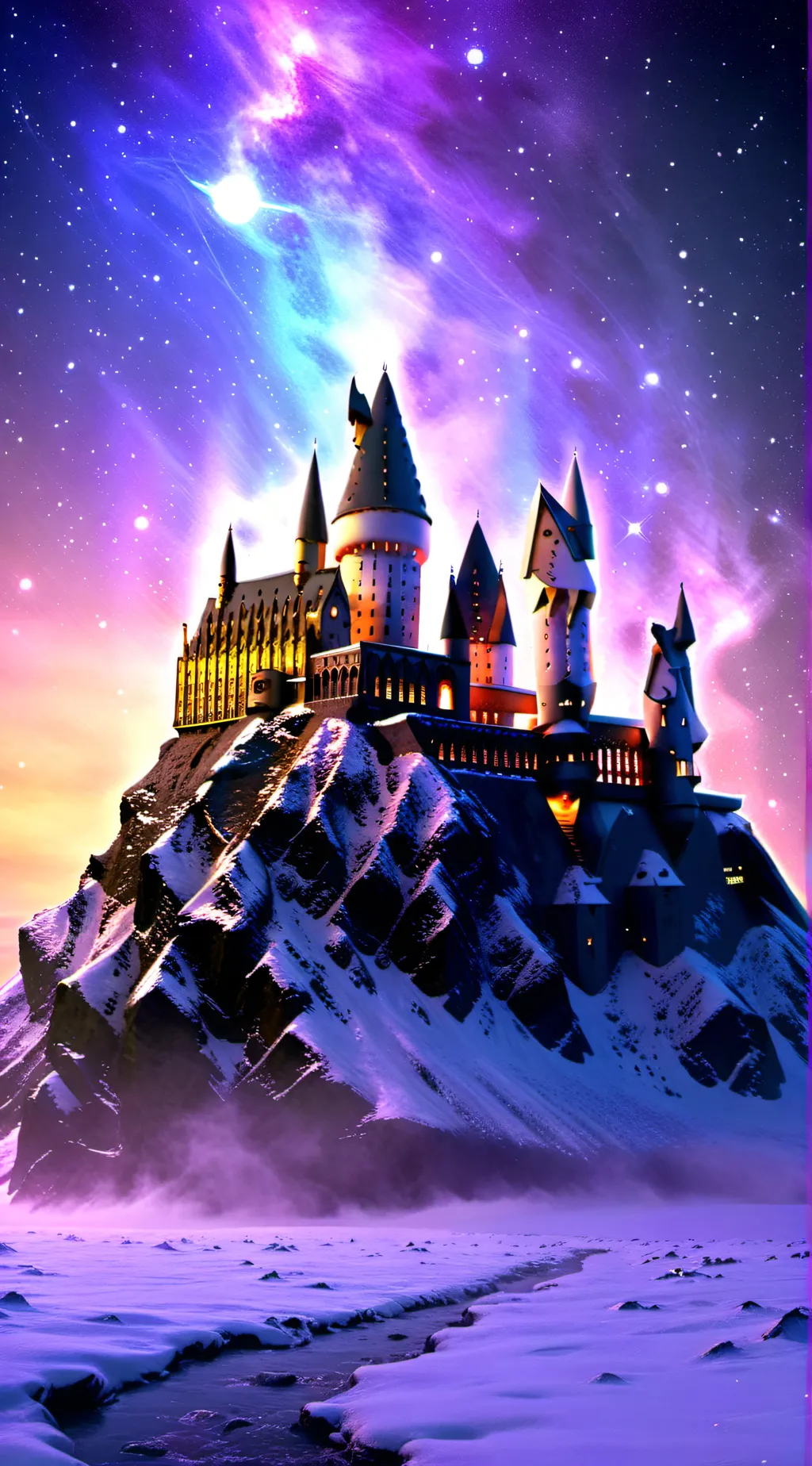 ai character: Hogwarts chaos  background
