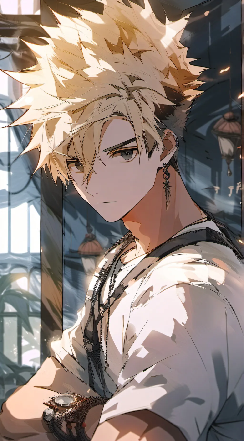 ai character: bakugo -brother background