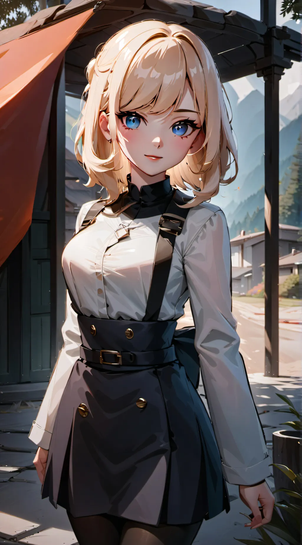 ai character: Lucy  background