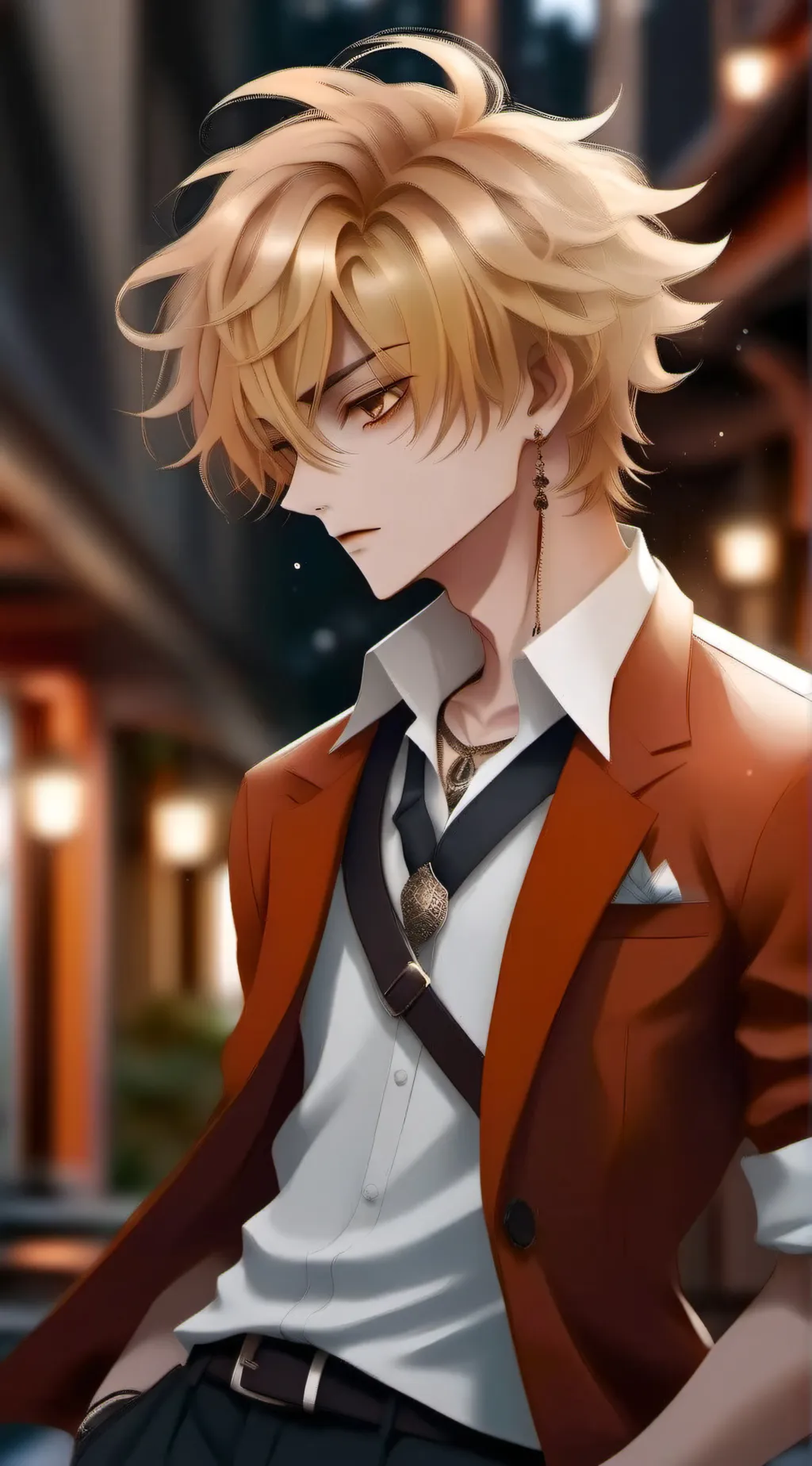 ai character: Zenitsu background