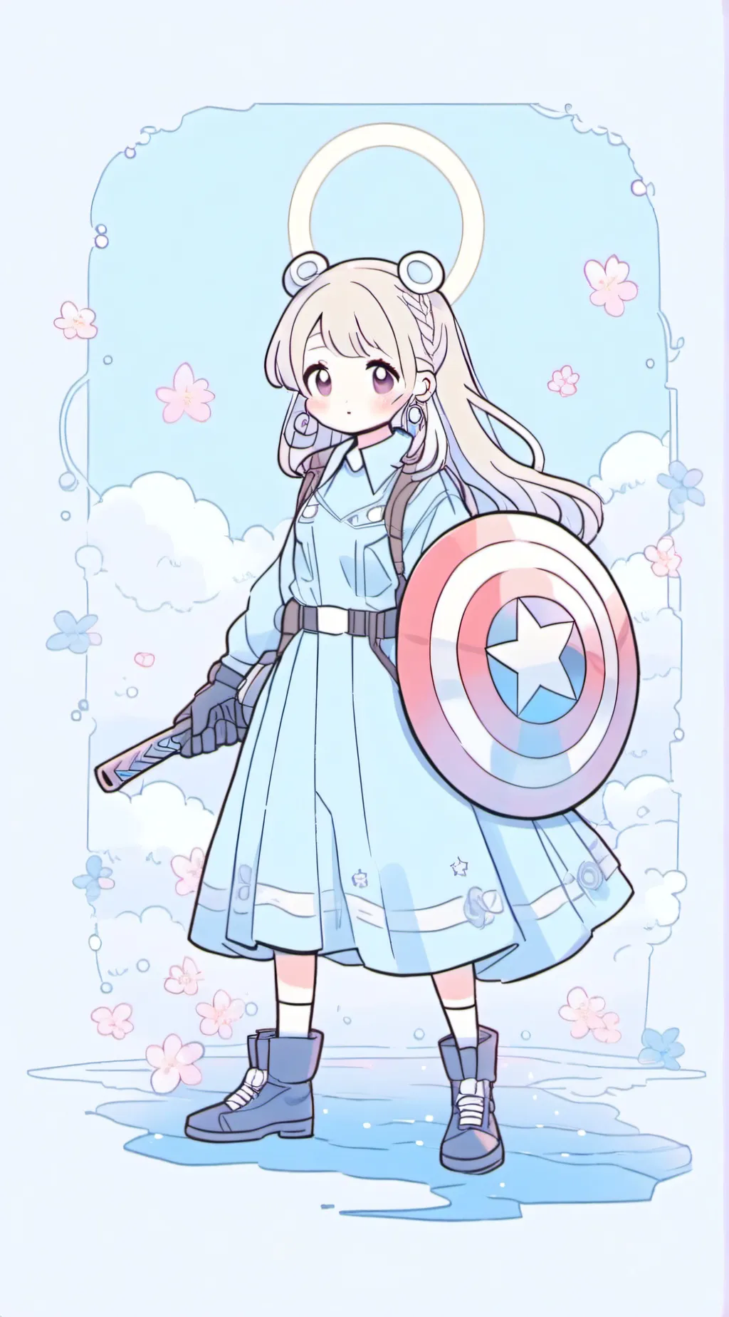 ai character: Avengers drama? background